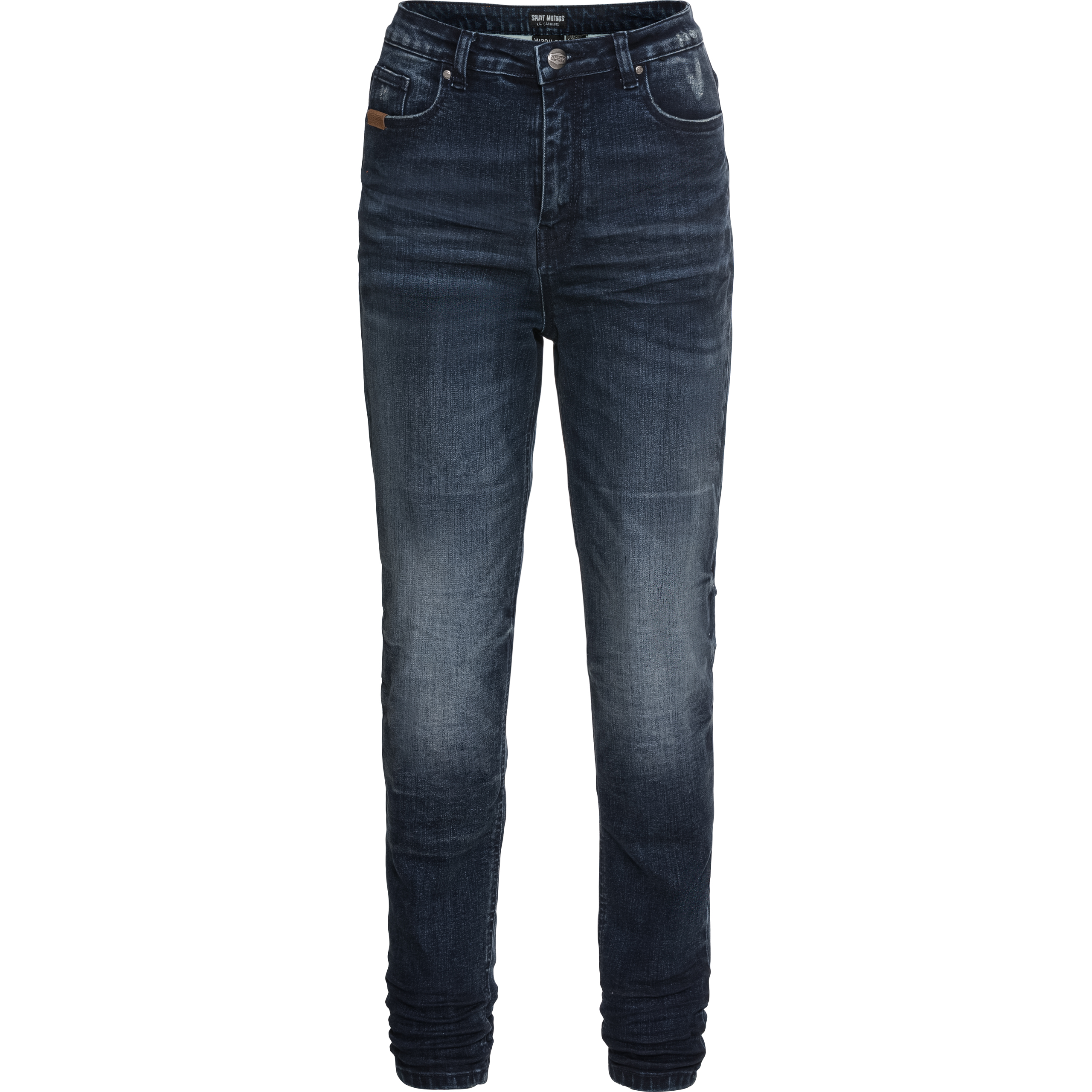 Spirit Motors Skinny High Heather Damen Jeans blau 34/30 - Motorradbekleidung - Motorradhosen