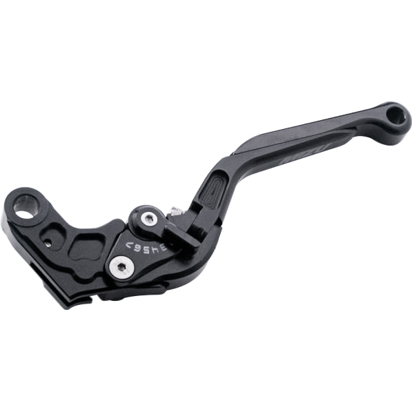 Mizu Kupplungshebel einstellbar/klappbar GP Alu YL01 schwarz - Motorradteile & Ersatzteile - Lenker, Griffe & Hebel