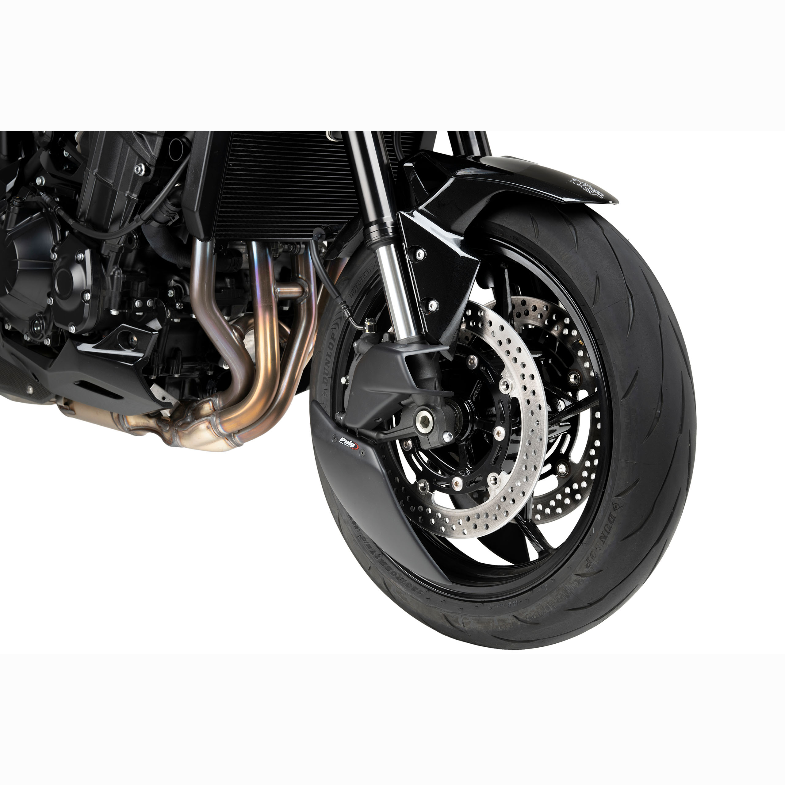 Puig Bremsenkühler vorne 2.0 mattschwarz für Z 900 2025- - Motorradteile & Ersatzteile - Bremsen