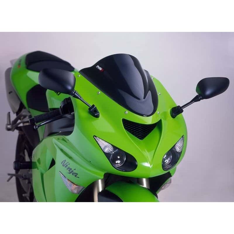 Puig Z-Racingscheibe schwarz für Kawasaki ZX-6/ZX-10 R 2005-2008/ - Motorradteile & Ersatzteile - Verkleidungen & Abdeckungen