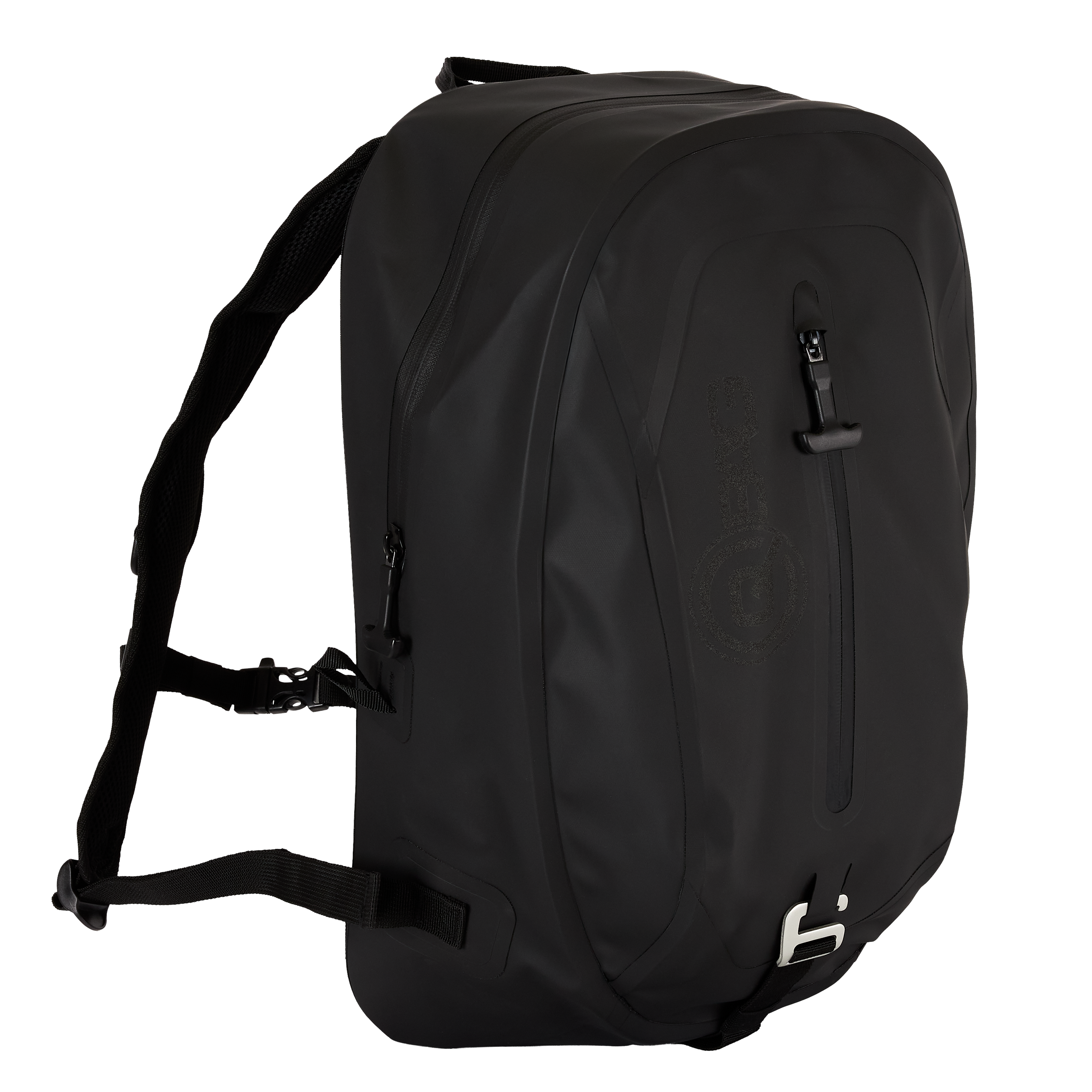 QBag backpack waterproof with zipper 17 liters black