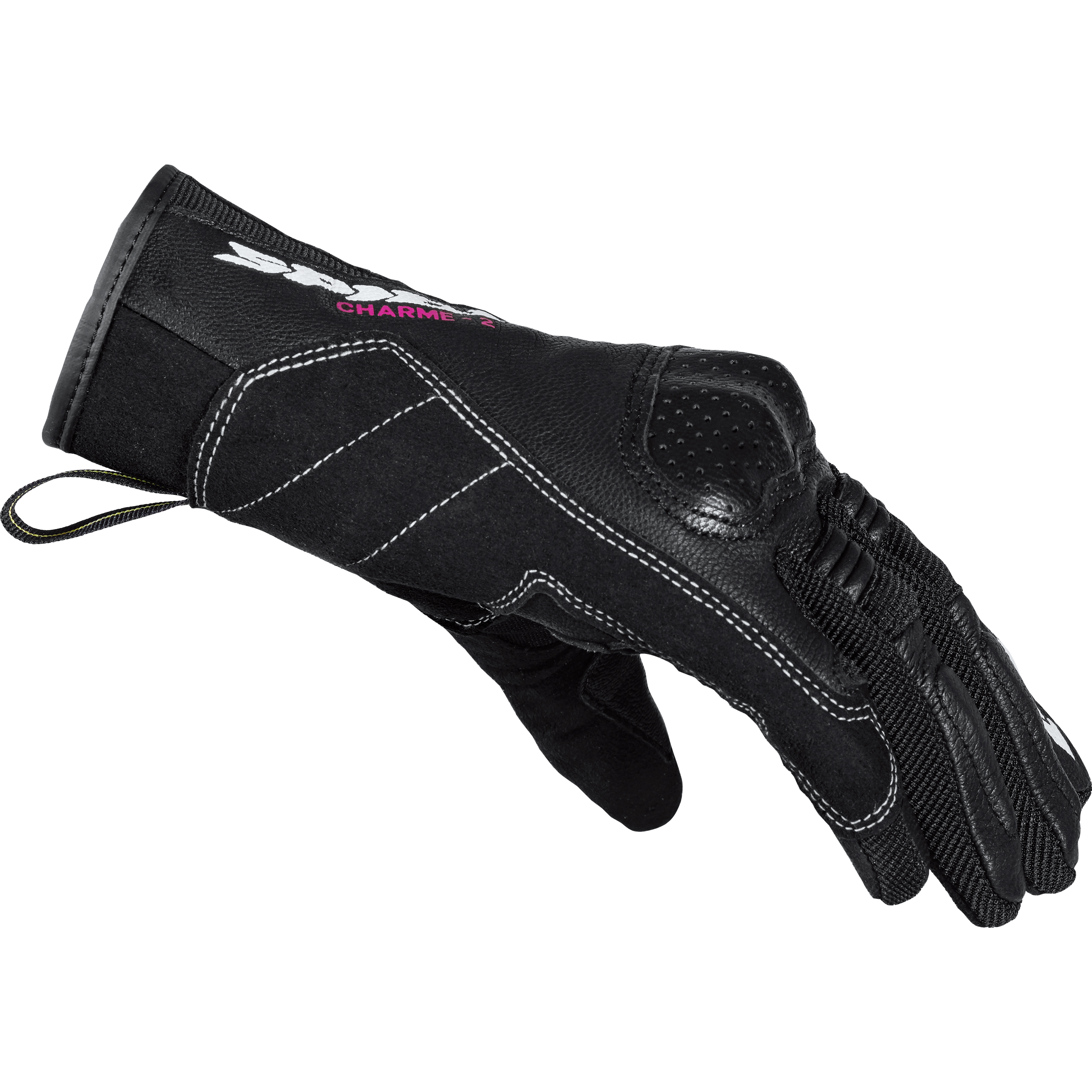 SPIDI-Charme 2 Damen Lederhandschuh kurz schwarz M-3115641007001009