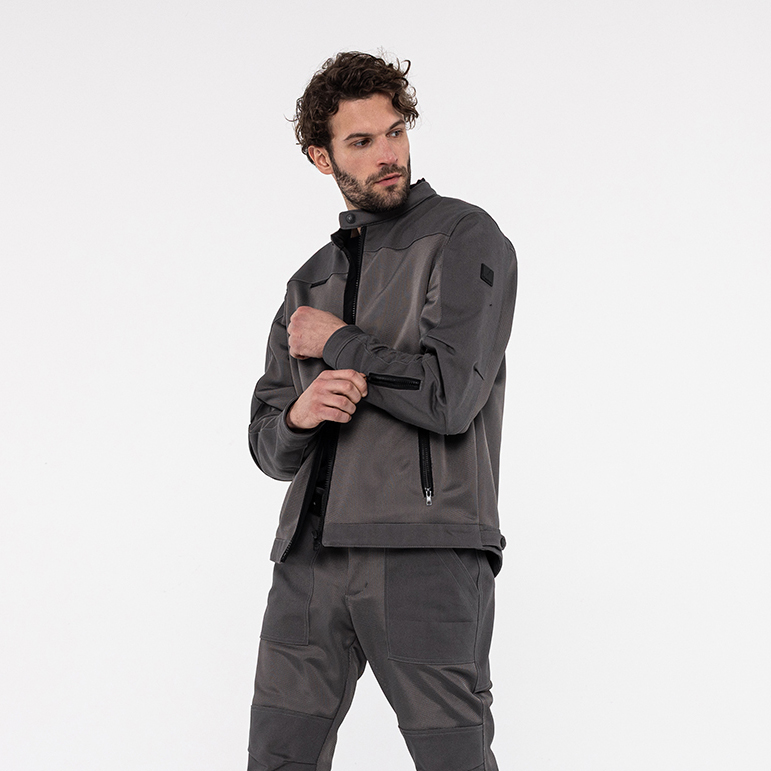 John Doe-Aero Mesh Jacke grau-0000463005007