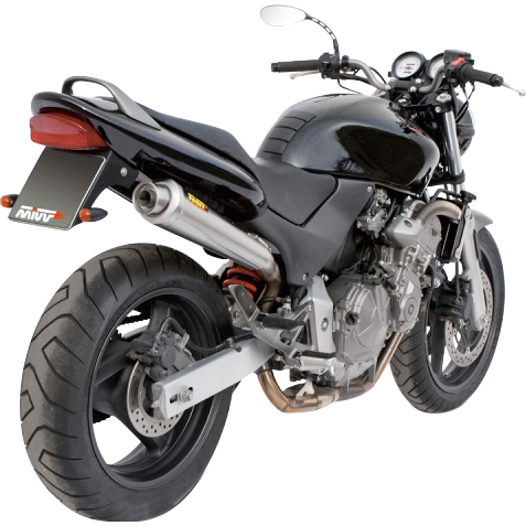 MIVV-X-Cone Auspuff silber H.018.LC3 für CB 600 Hornet 1998-2002-5734761000080110
