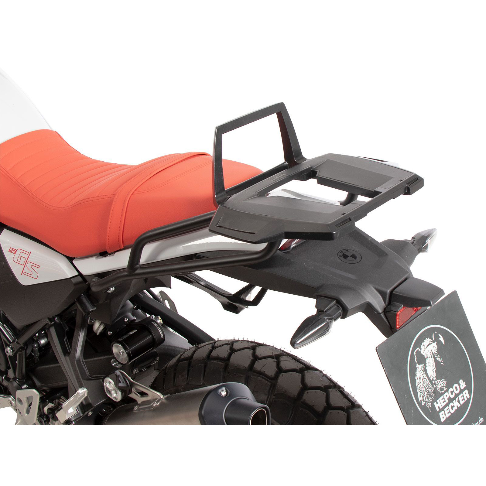 Hepco & Becker Gepäckbrücke Alurack schwarz für BMW R 12 G/S - Motorradzubehör - Motorradgepäck