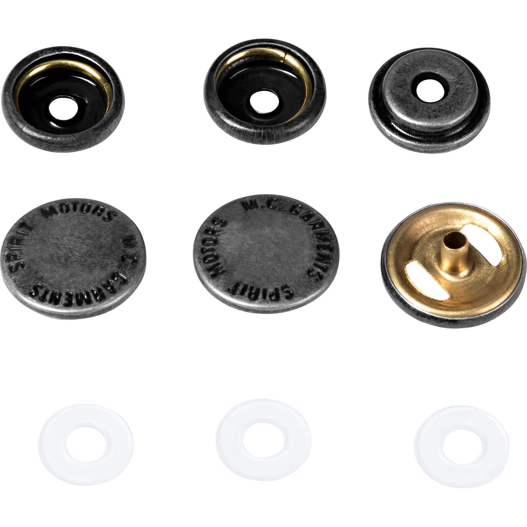 Spirit Motors-3 x Oberknopf JY821-3204451999000