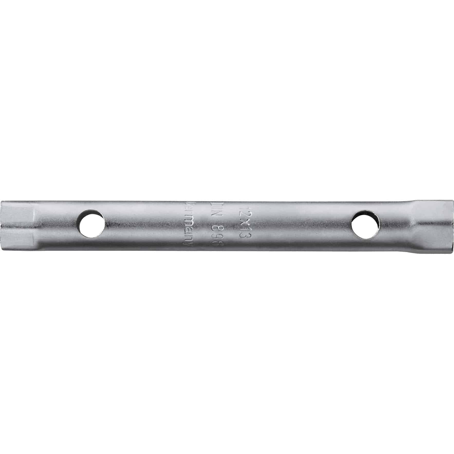 WGB Rohrsteckschlüssel doppelseitig SW12/SW13 139 mm - Motorradzubehör - Werkzeuge