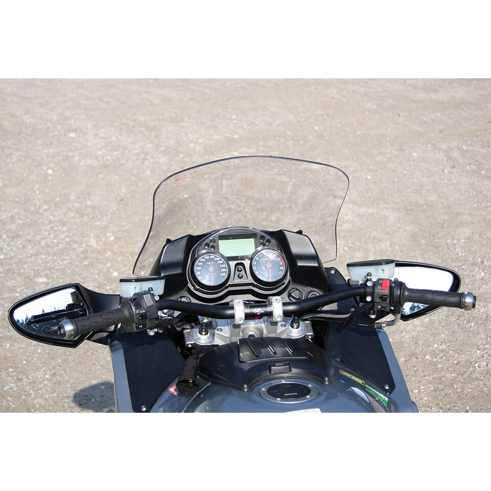 LSL Lenkerumbau Superbike-Kit 28,6mm silber für Kawa GTR 1400 - Motorradteile & Ersatzteile - Lenker, Griffe & Hebel