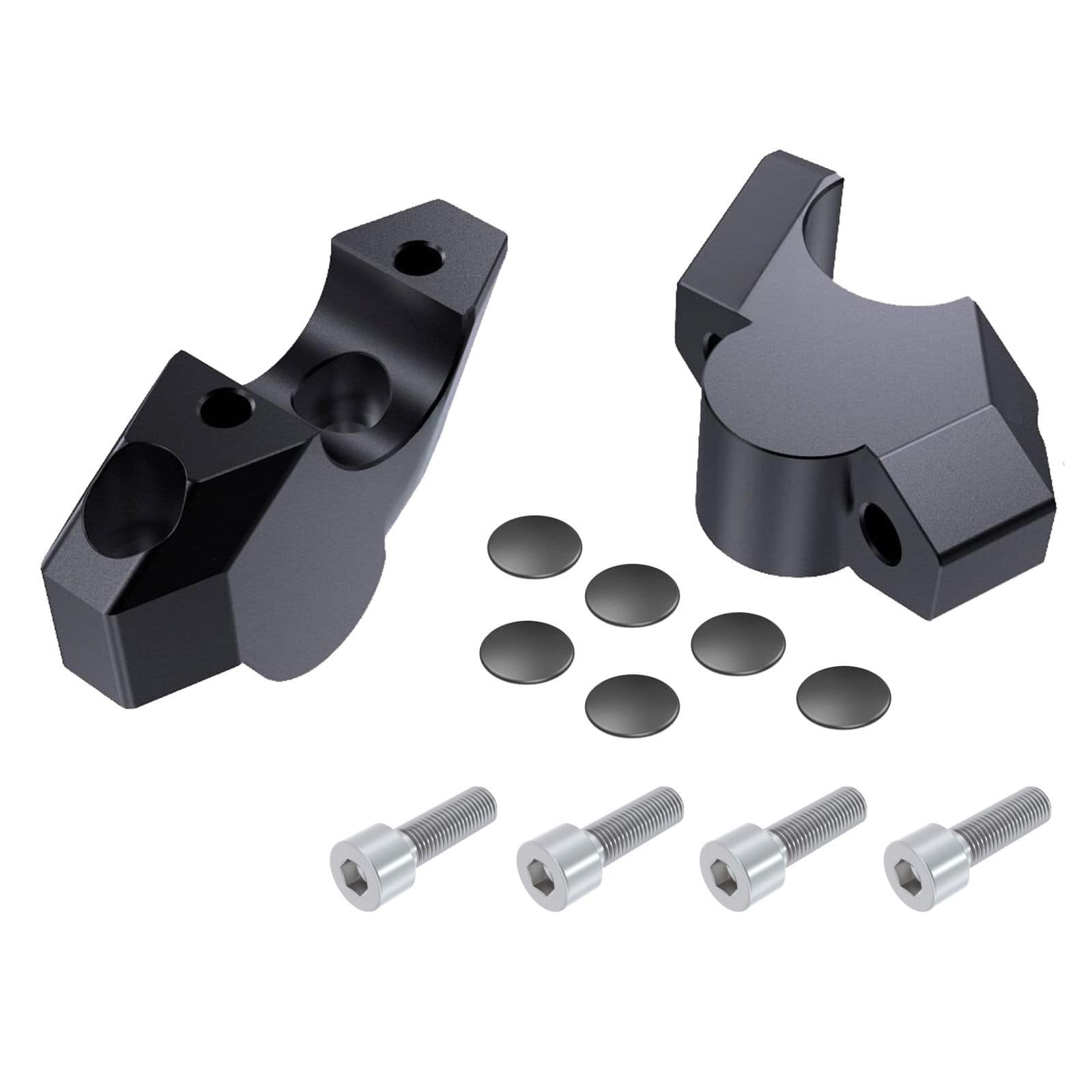 Hepco & Becker Lenkerverlegung 30/21mm schwarz für Honda ADV 350 2022- - Motorradteile & Ersatzteile - Lenker, Griffe & Hebel