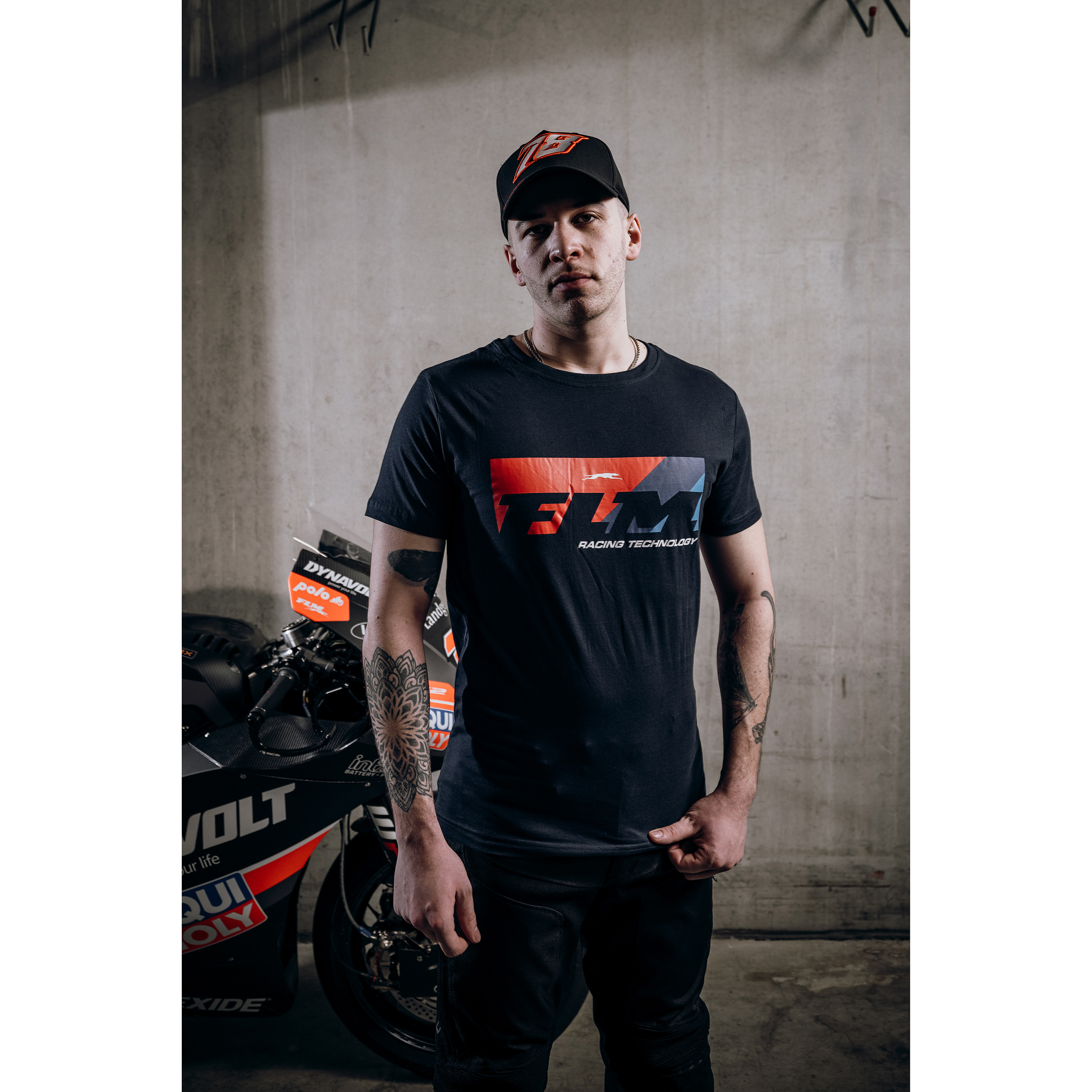 FLM-T-Shirt Carl blau-8020241999003