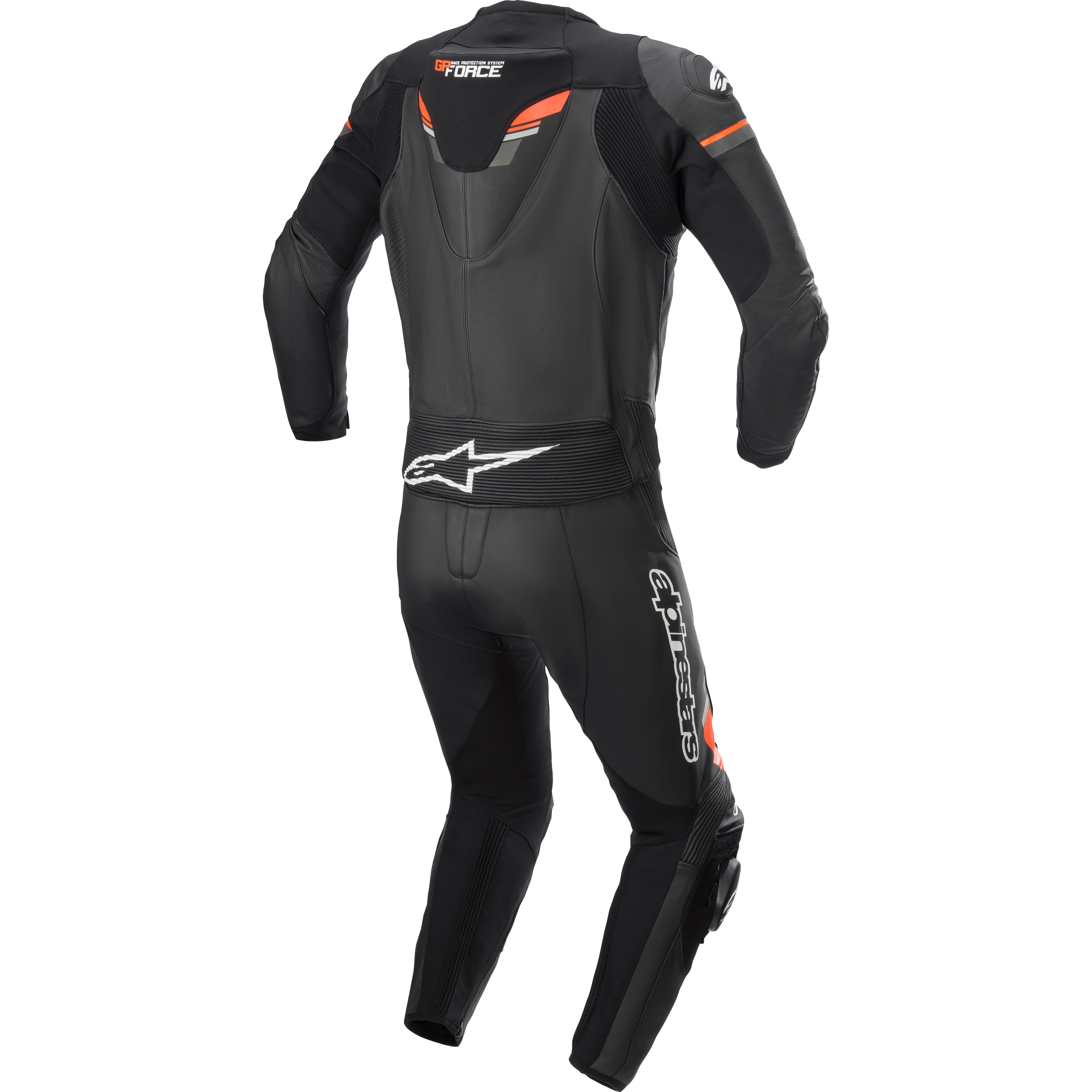 Alpinestars-GP Force Chaser Lederkombi 2-tlg. schwarz/rot 58-1208401999002310