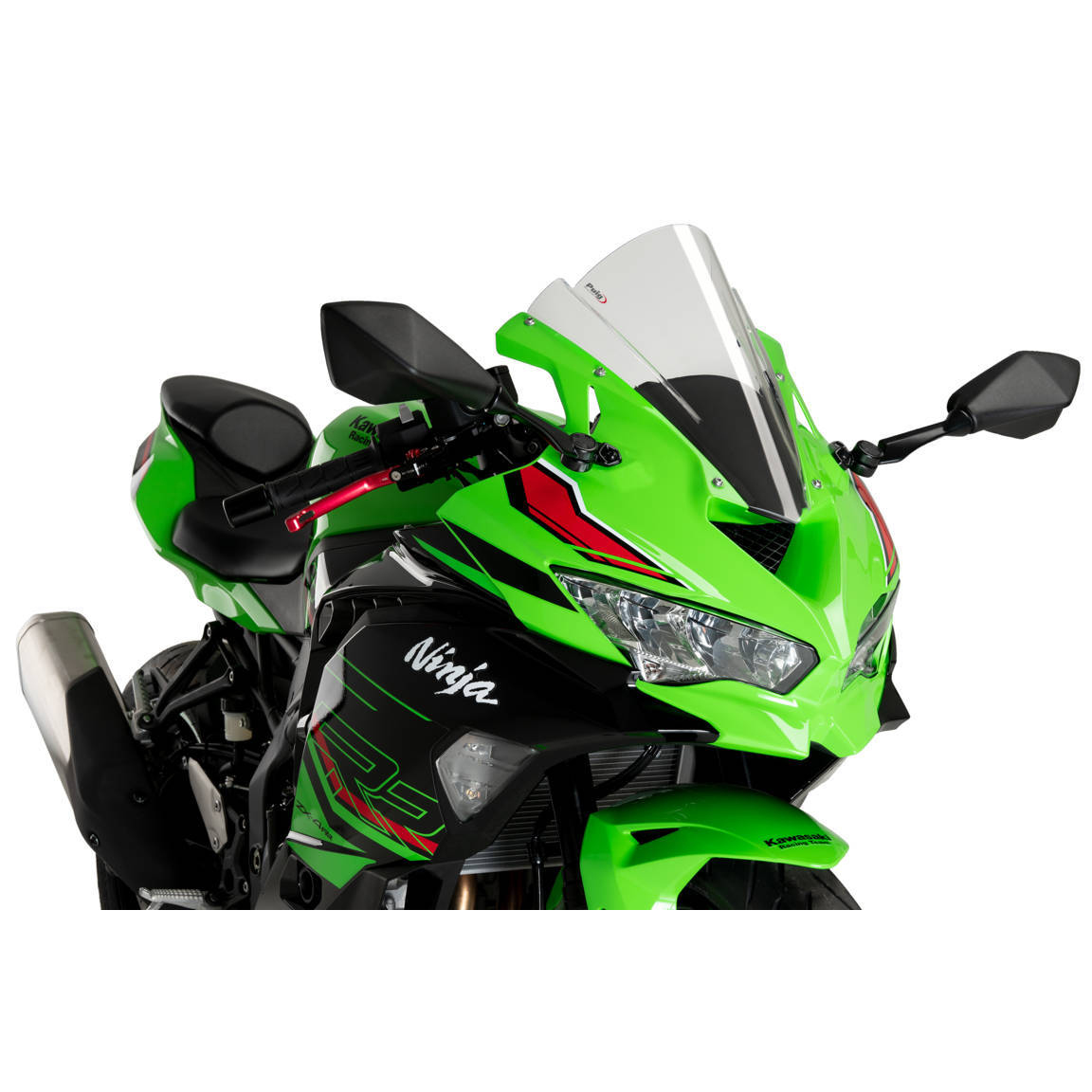 Puig Z-Racing Scheibe klar für Kawasaki ZX-6 R 2024- - Motorradteile & Ersatzteile - Verkleidungen & Abdeckungen