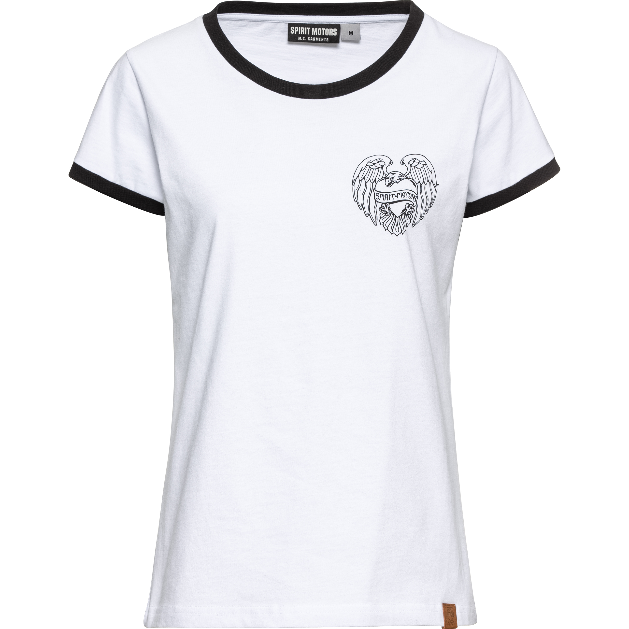 Spirit Motors Speeding Up Sarah Damen T-Shirt weiß XL - Cafe Racer Welt -