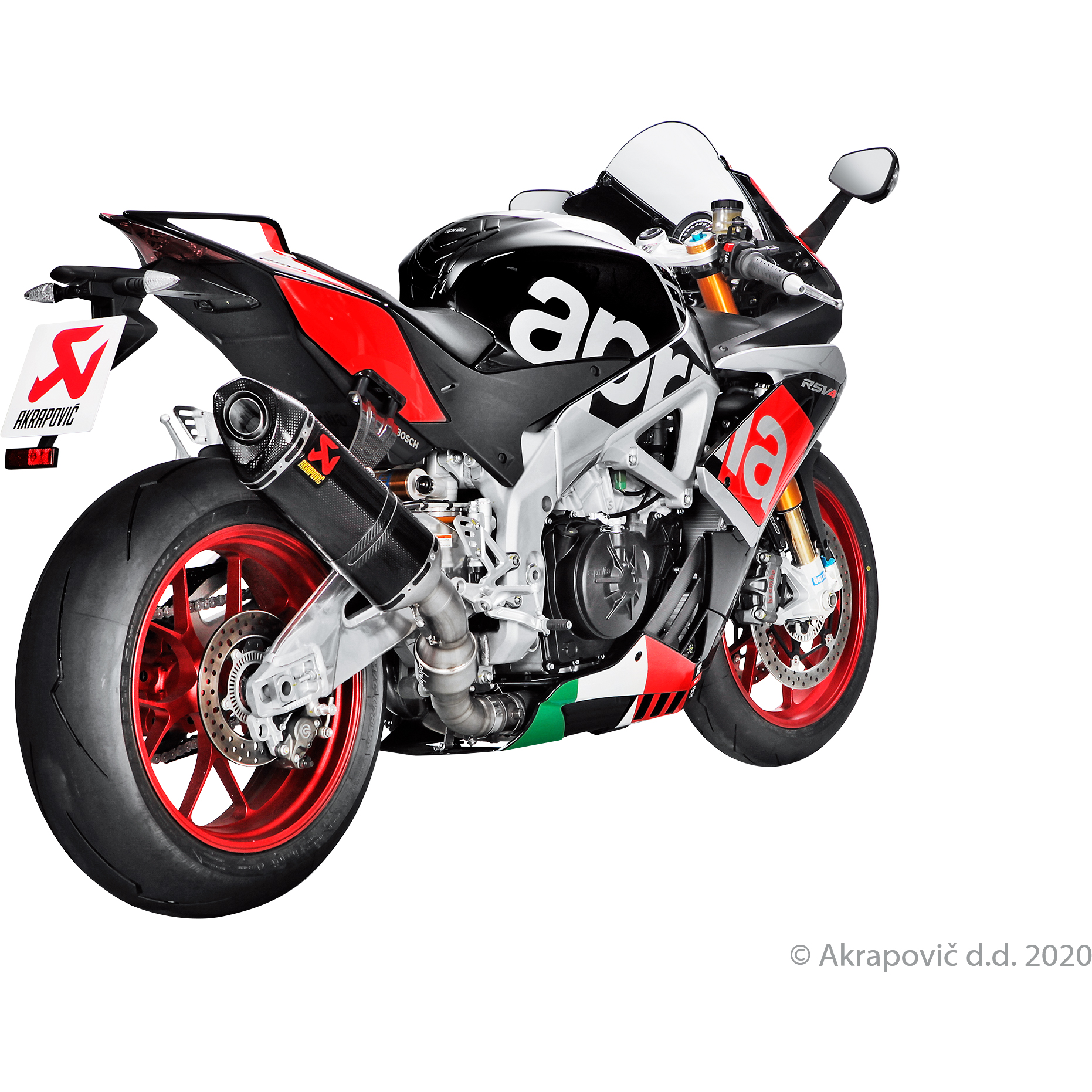 Akrapovic-Auspuffhalter Carbon-5737971000999000