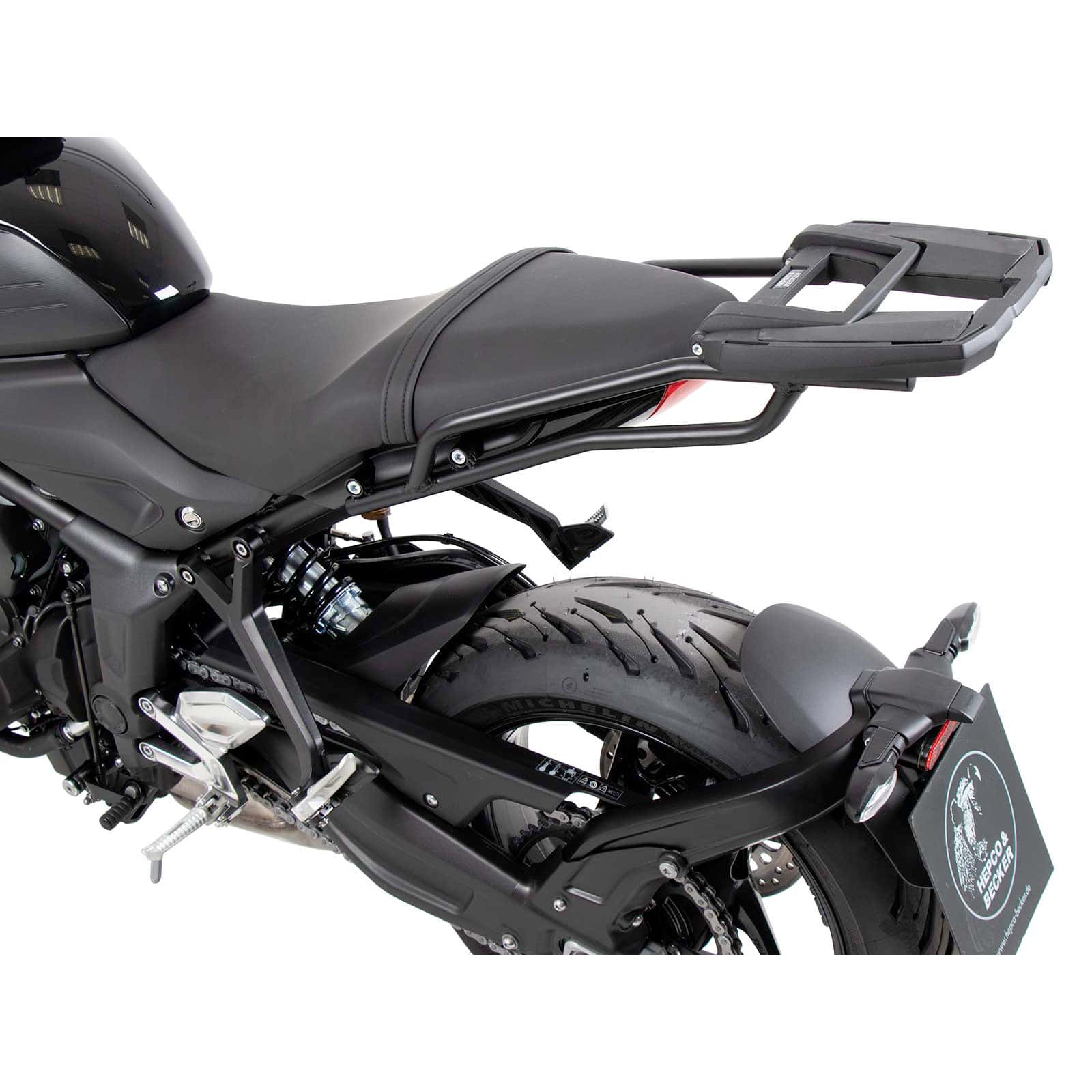 Hepco & Becker Gepäckträger Easyrack schwarz für Triumph Trident 660 2025- - Motorradzubehör - Motorradgepäck