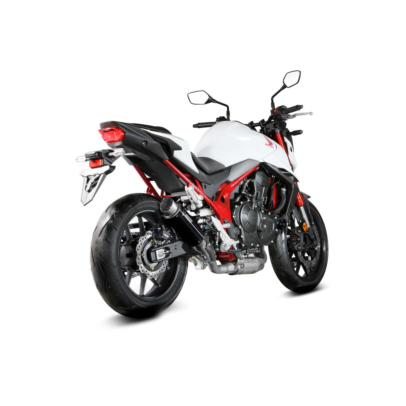 MIVV Auspuff GP Pro schwarz für Honda CB 750 Hornet - Motorradteile & Ersatzteile - Auspuff