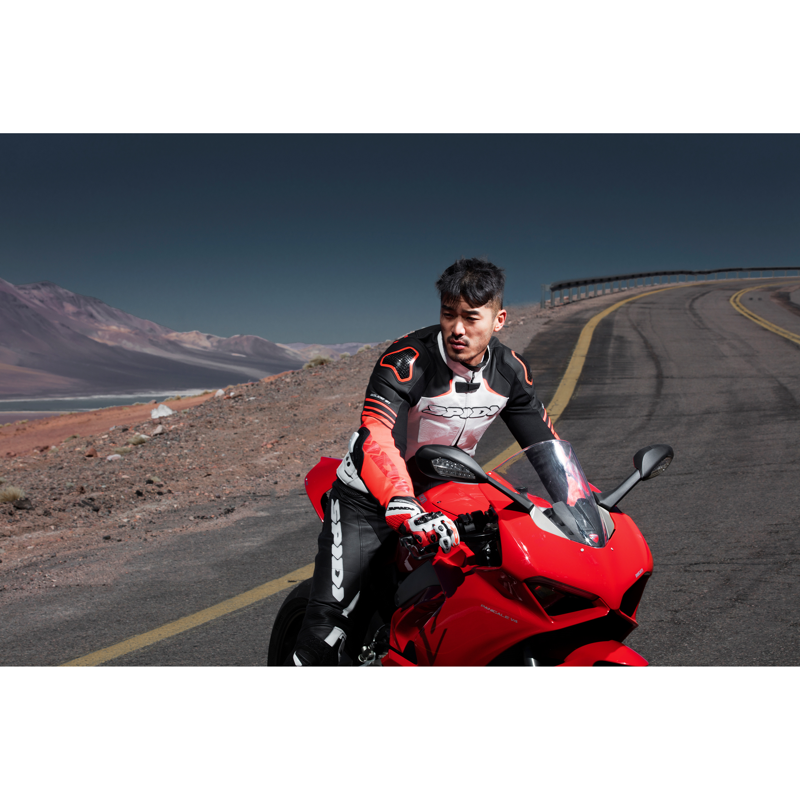 SPIDI-Bolide Lederkombijacke-1005951999002306