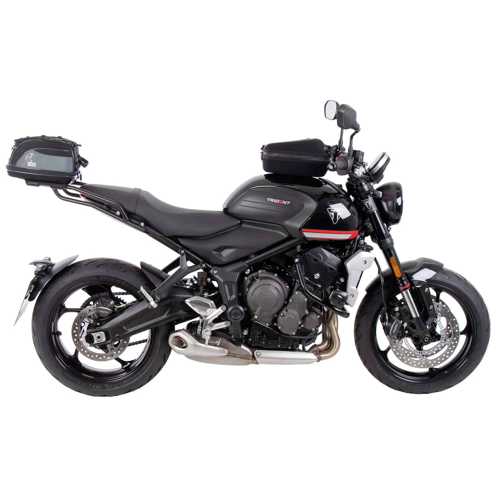 Hepco & Becker Gepäckträger Smartrack schwarz für Triumph Trident 660 2025- - Motorradzubehör - Motorradgepäck