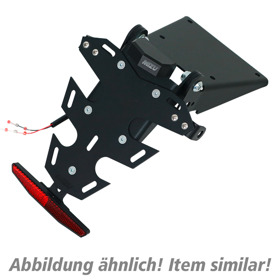 Mizu Kennzeichenhalter Plug & Play 3-1 CH für Husqvarna Norden 90 - Motorradteile & Ersatzteile - Anbauteile