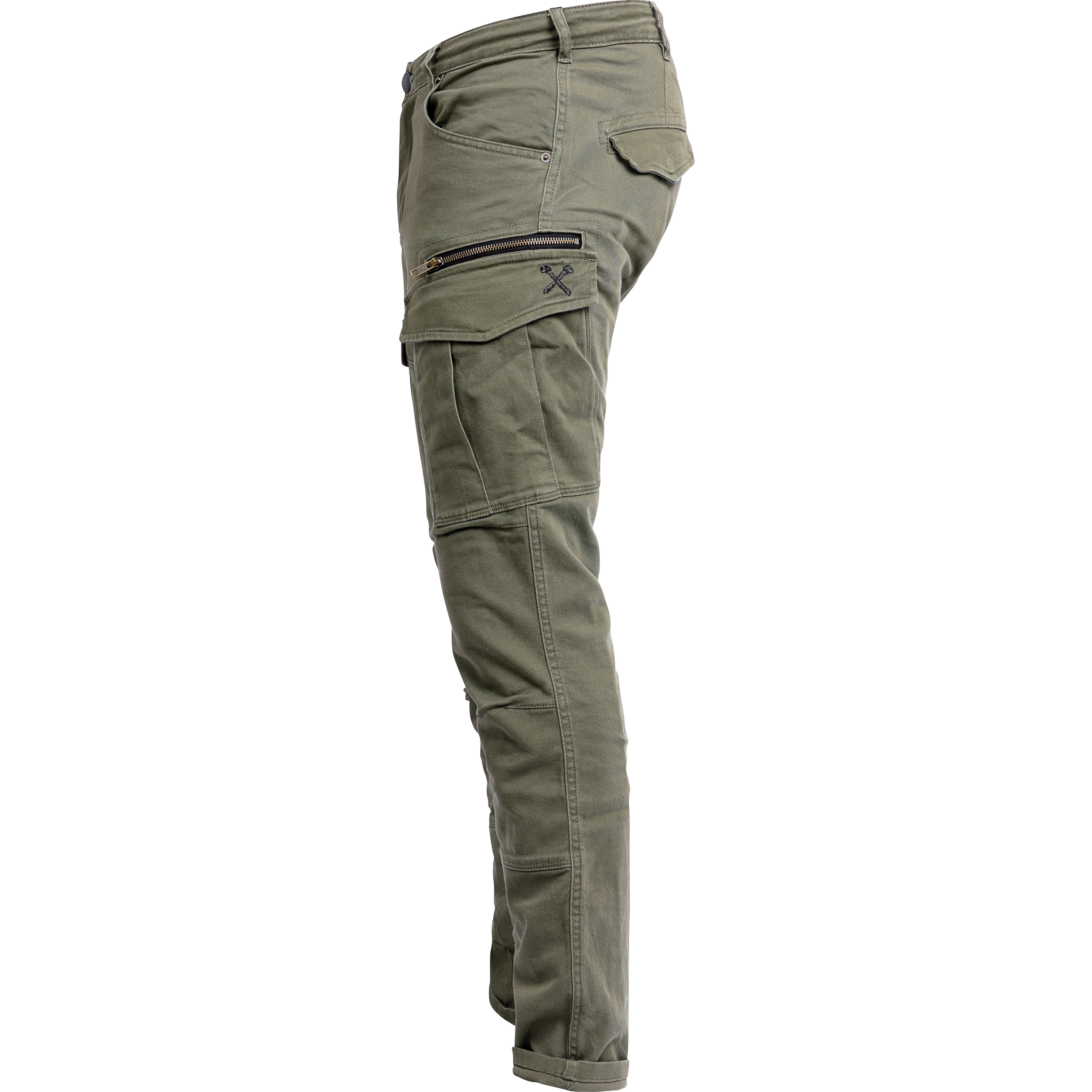 John Doe-XTM Stroker Cargo Motorradhose olive 26/30-2106211999026221