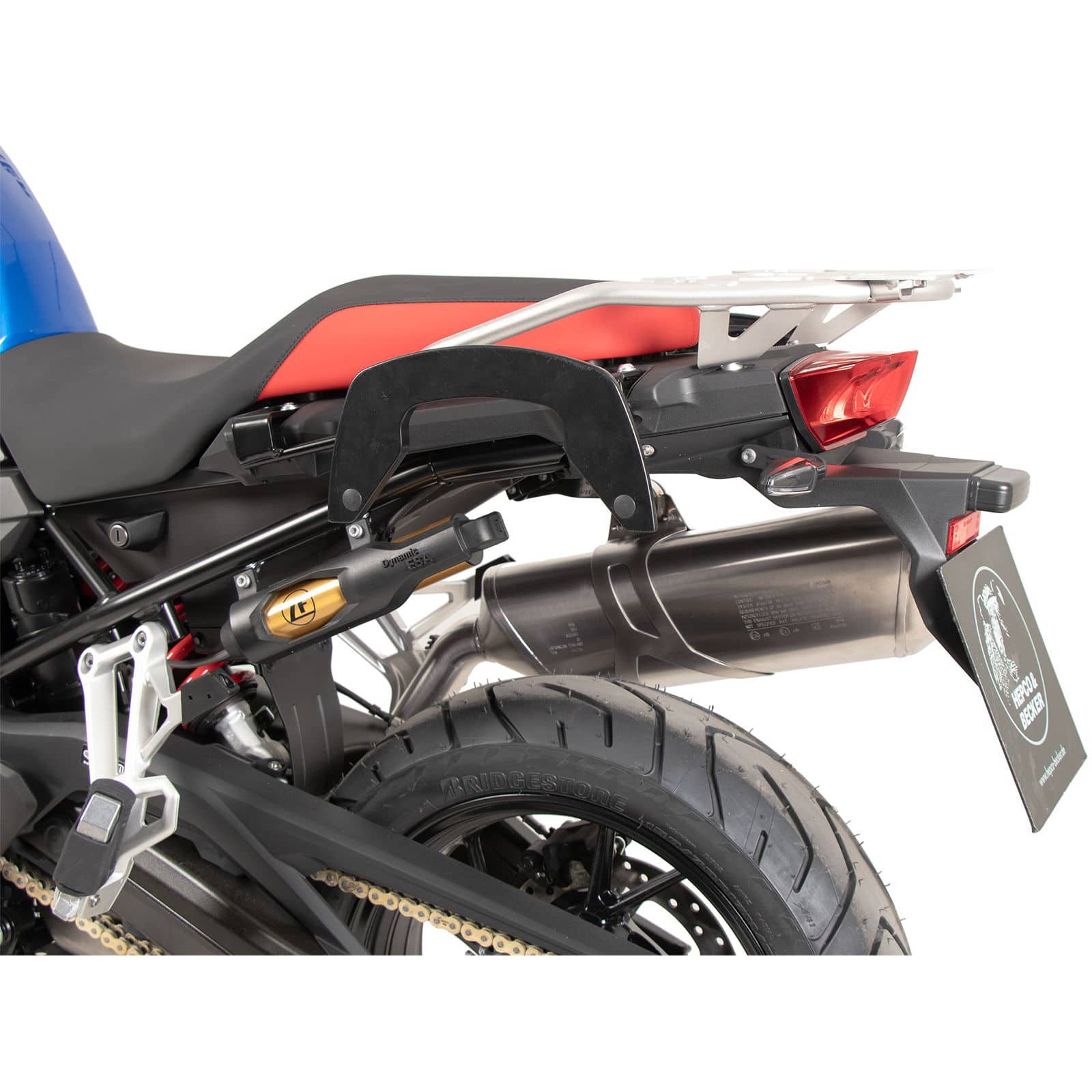 Hepco & Becker Seitentaschenhalter C-Bow schwarz für BMW F 800 GS 2024- - Motorradzubehör - Motorradgepäck