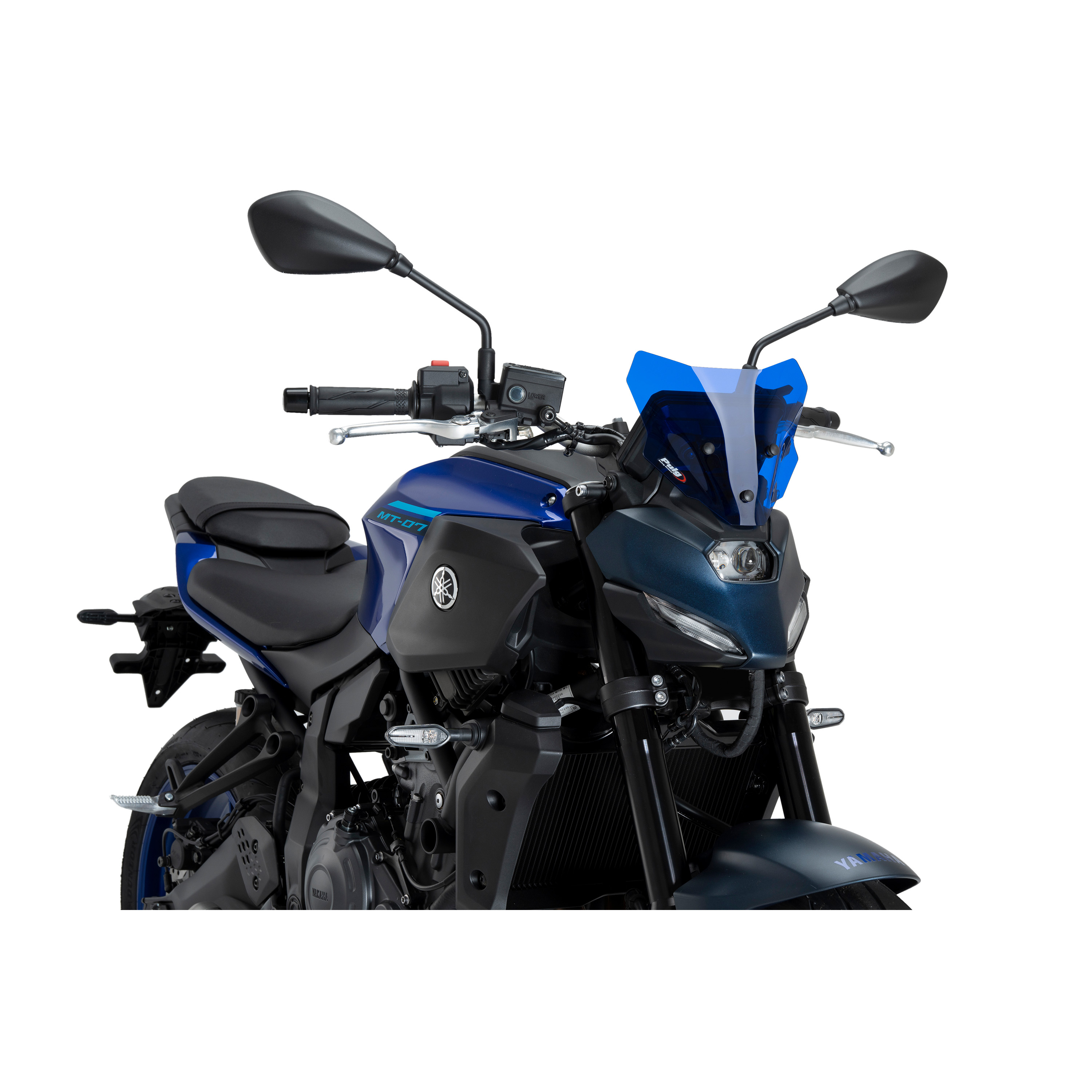 Puig Windschutzscheibe NG Sport blau für Yamaha MT-07 2025- - Motorradteile & Ersatzteile - Anbauteile