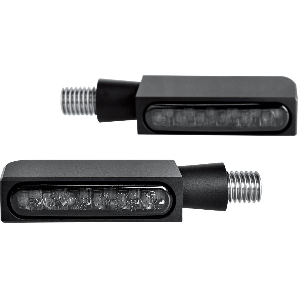 HeinzBikes-LED Alu Blinker Block Line M8 schwarz-5731891020002010