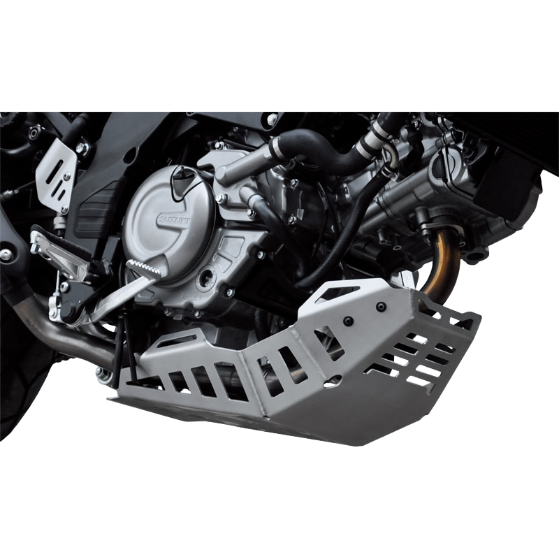 Zieger Motorschutz Alu silber für Suzuki DL 650 V-Strom /XT 2011- - Motorradteile & Ersatzteile - Verkleidungen & Abdeckungen