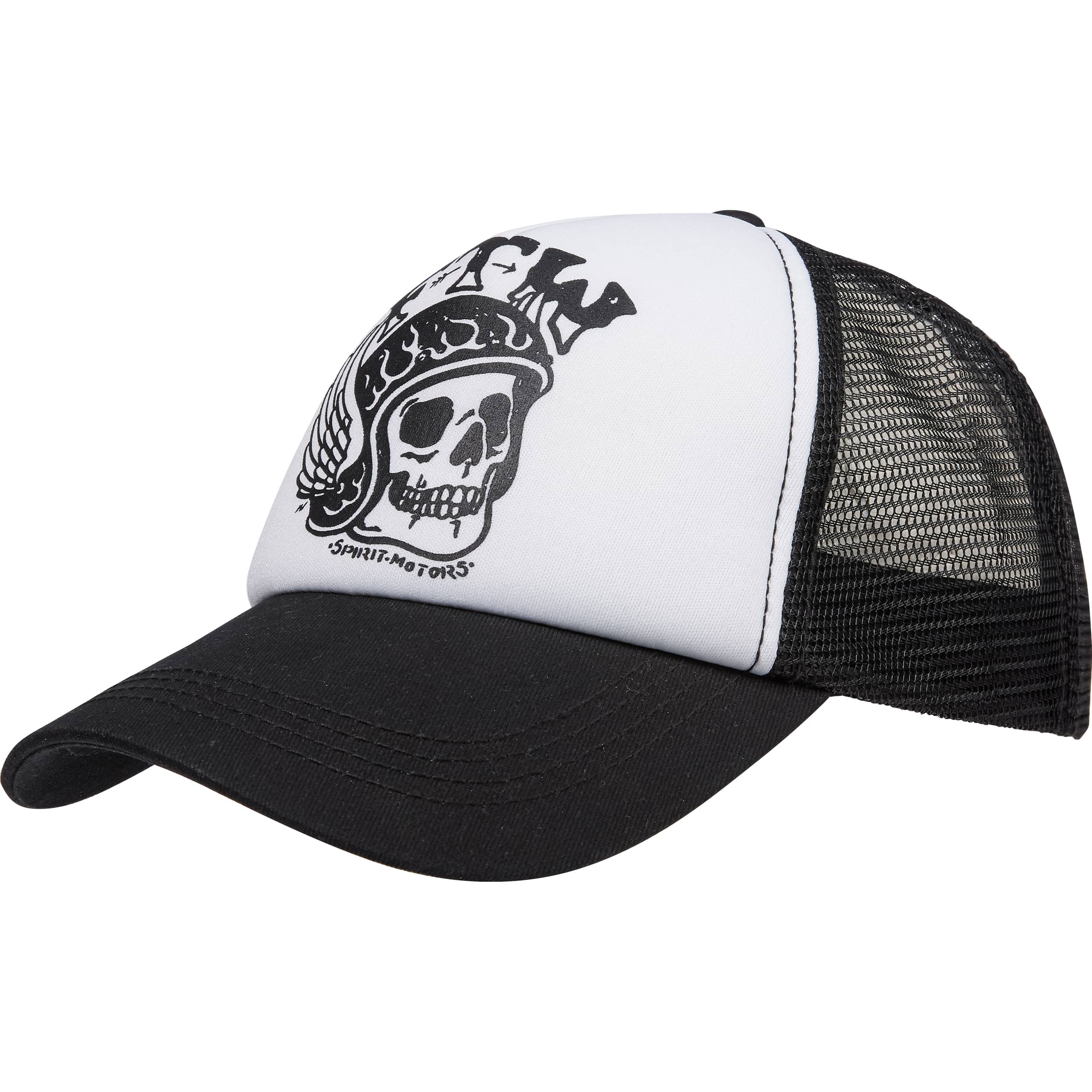 Spirit Motors-Crazy Kim Trucker Cap schwarz/weiß-8020971999001
