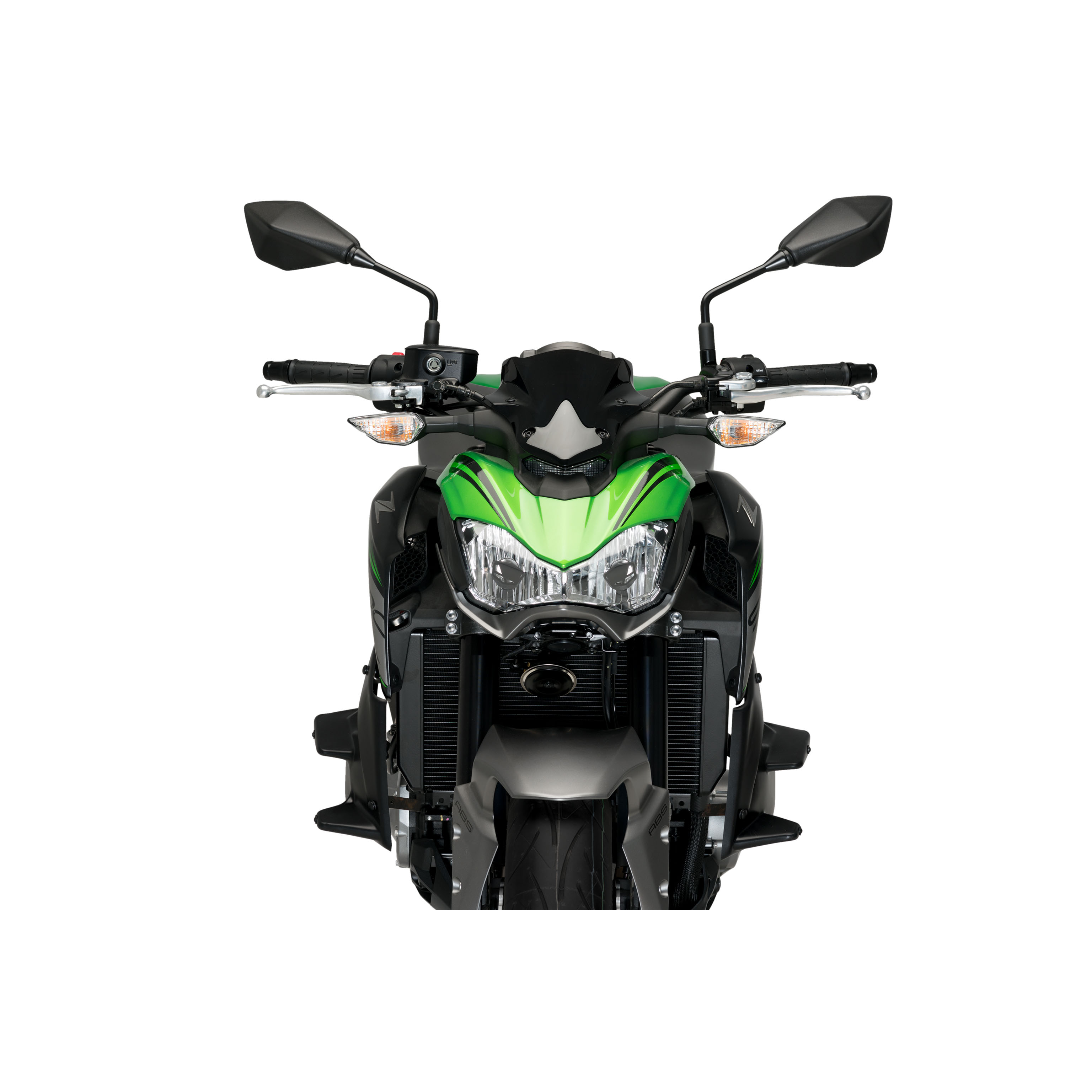 Puig Winglets Side schwarz für Kawasaki Z 900 2017-2019 - Motorradteile & Ersatzteile - Verkleidungen & Abdeckungen