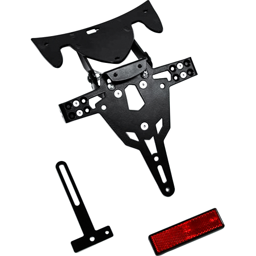 Zieger Kennzeichenhalter Pro für Kawasaki KLE 650 Versys 2006-2009 - Motorradteile & Ersatzteile - Anbauteile