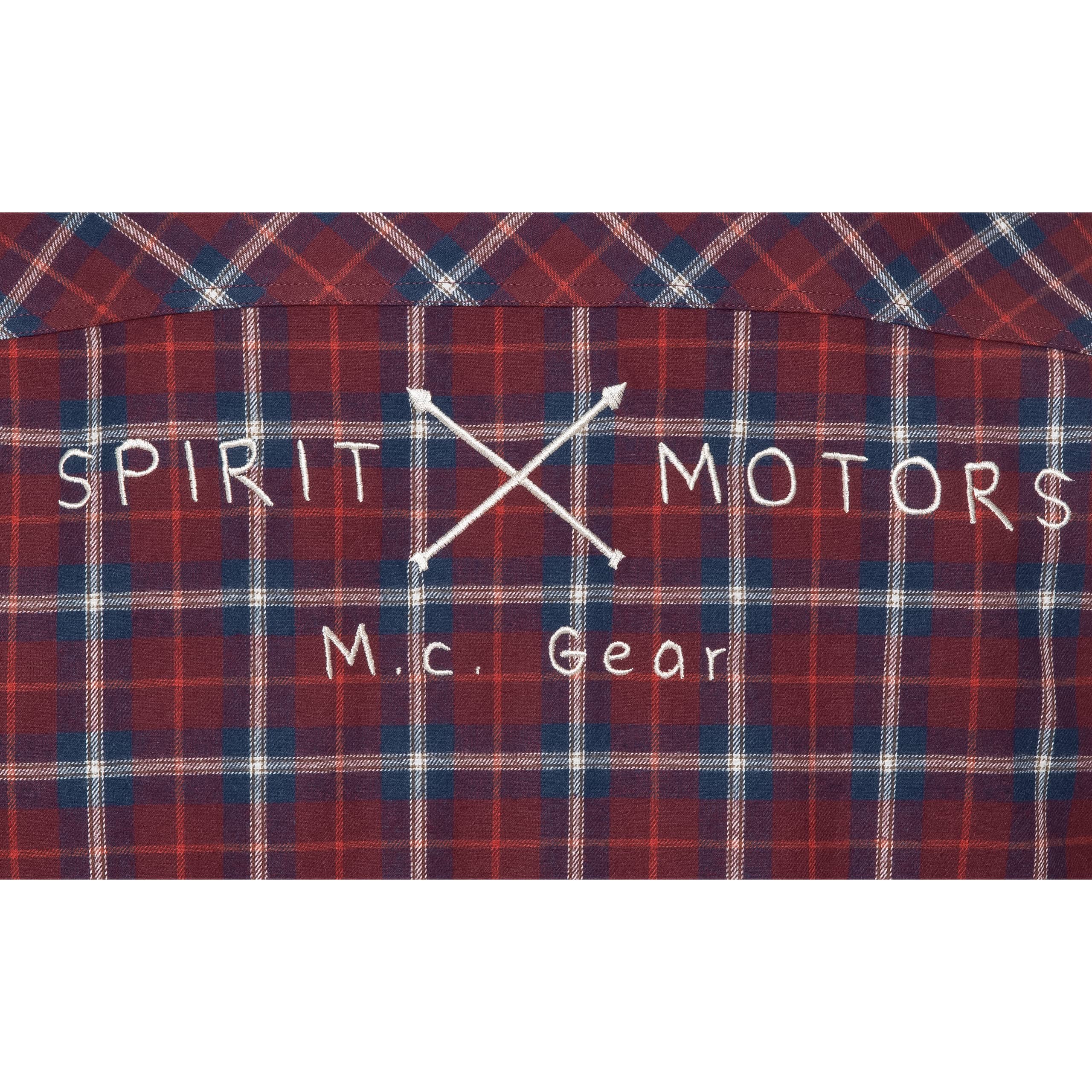 Spirit Motors-Karohemd 1.0 rot-8019511999002