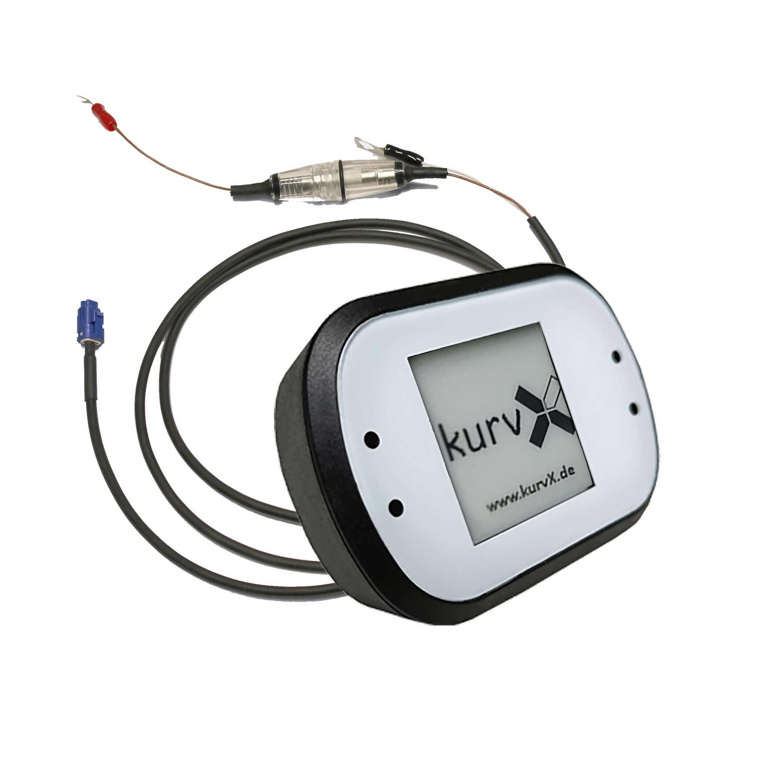 kurvX Kurventrainer Set Batterieanschluss - Motorradzubehör - Diebstahlschutz