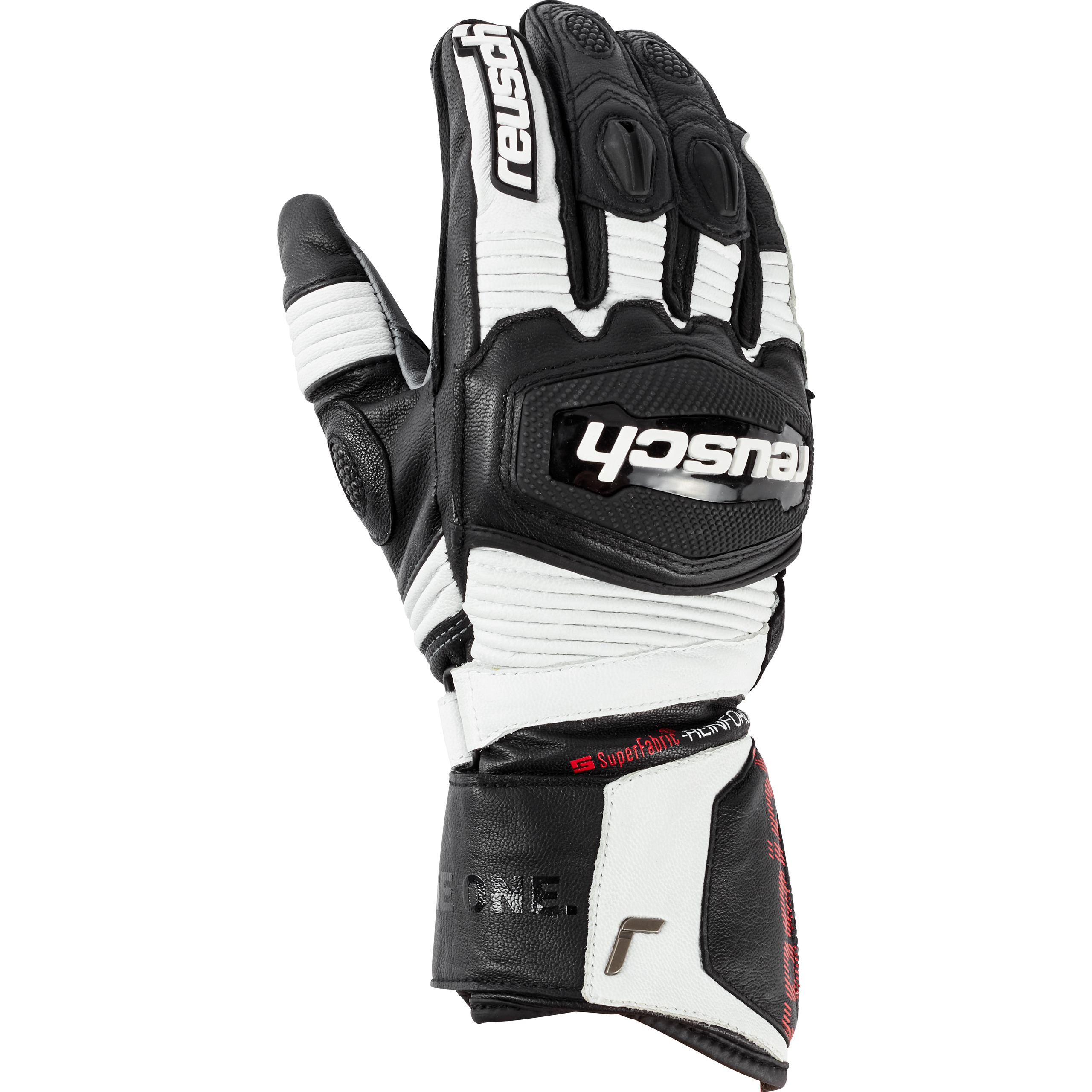 Reusch Bella V1P Racing Damen Lederhandschuh lang weiß 6 - Motorradbekleidung - Motorradhandschuhe