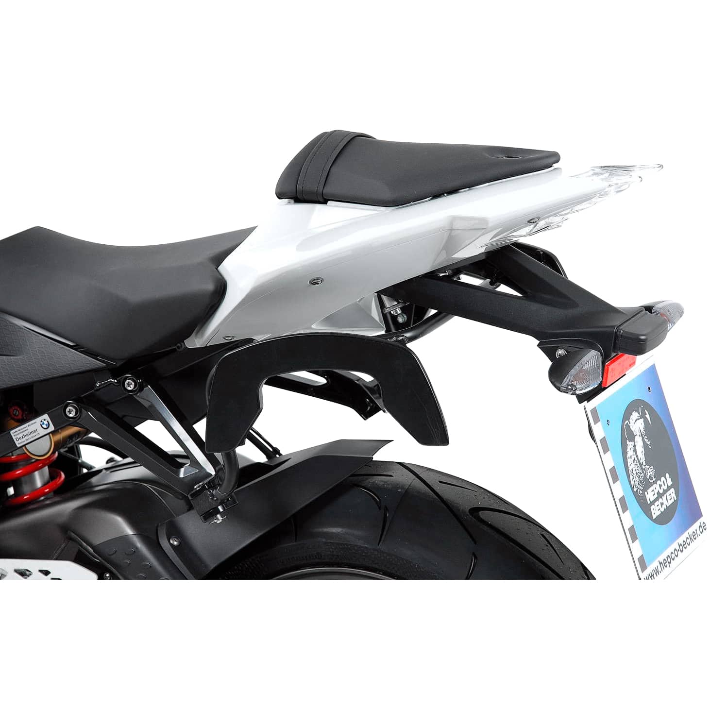 Hepco & Becker C-Bow Seitentaschenhalter schwarz für BMW S 1000 RR 09-11 - Motorradzubehör - Motorradgepäck