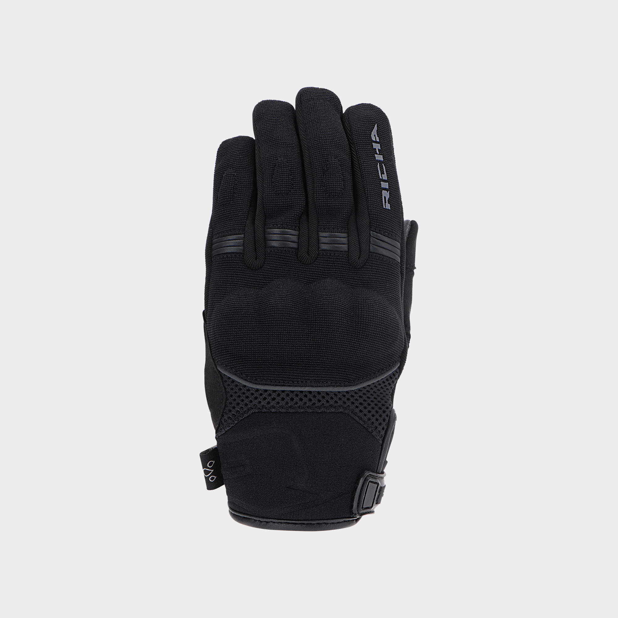 Richa-Scope WP Damen Motorradhandschuh schwarz XL-0000912007001011