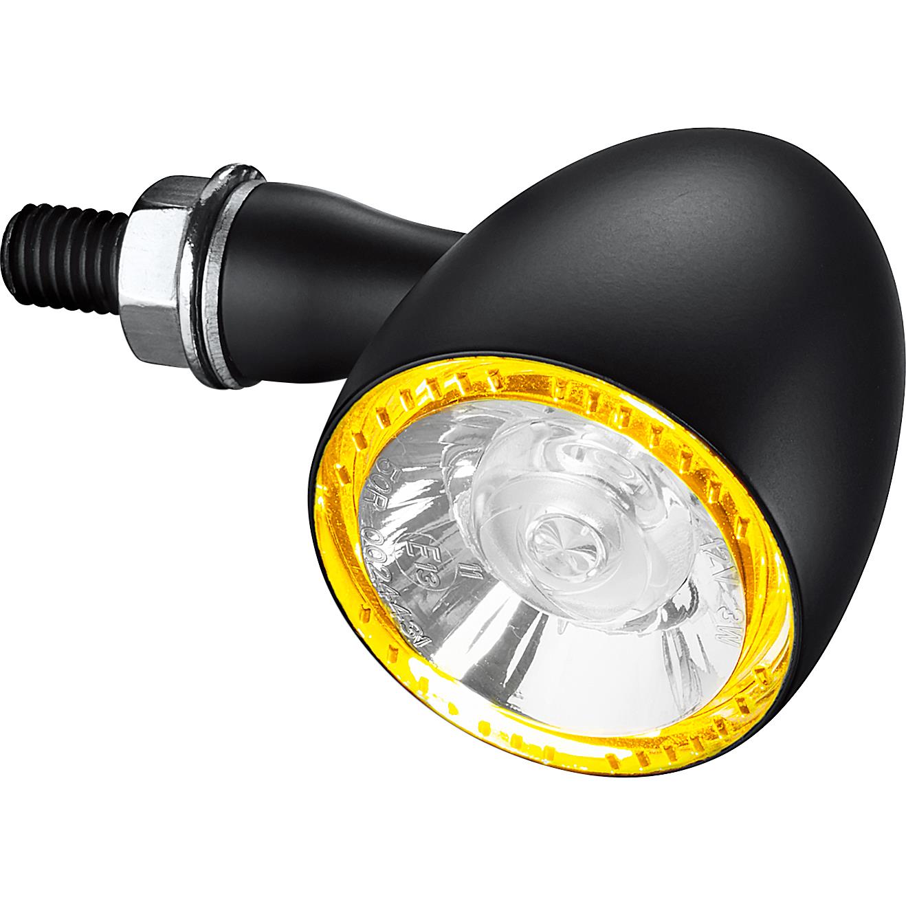 Kellermann-LED Positionslicht/Blinker M8 Bullet 1000® PL yellow schwarz-5699231020000291