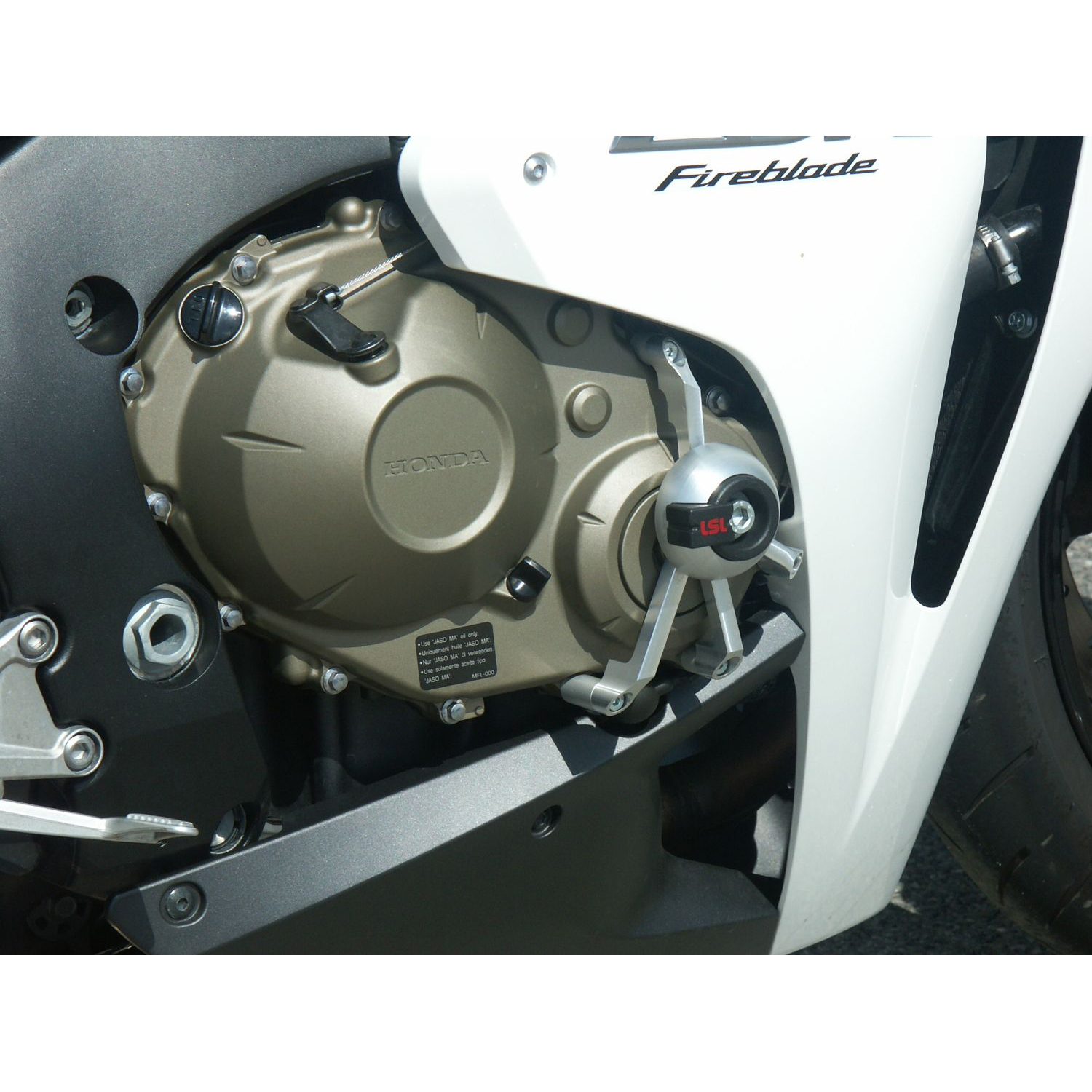 LSL Sturzpadanbausatz Crash Pad für CBR 1000 RR ohne ABS 08-16 - Motorradteile & Ersatzteile - Anbauteile