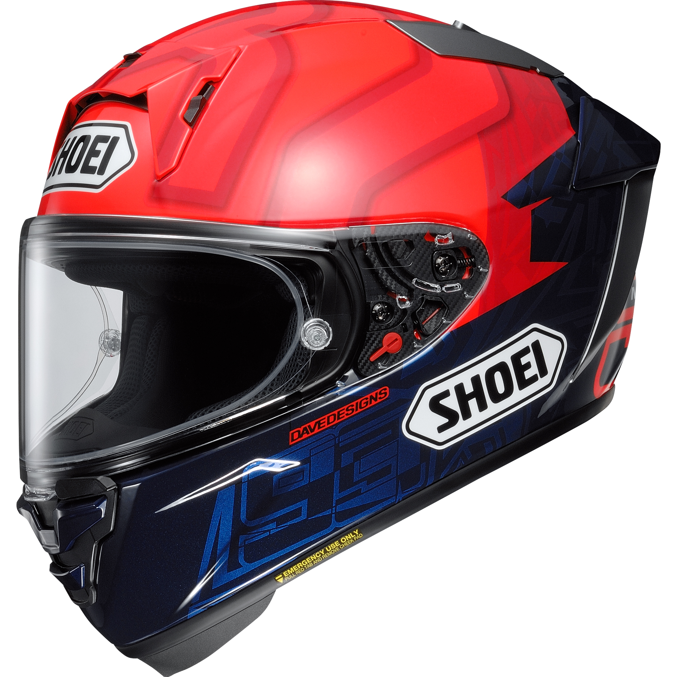 Shoei X-SPR Pro Marquez 7 TC-1 XS - Helme & Brillen - Motorradhelme