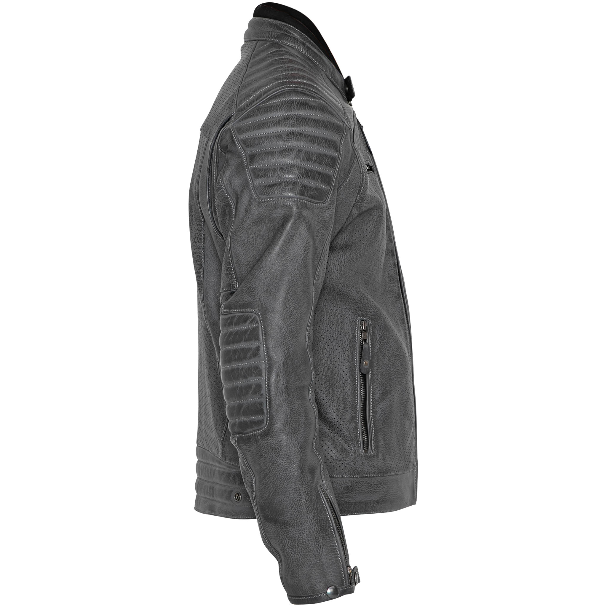 John Doe-Storm Lederjacke grau M-1000181999007009