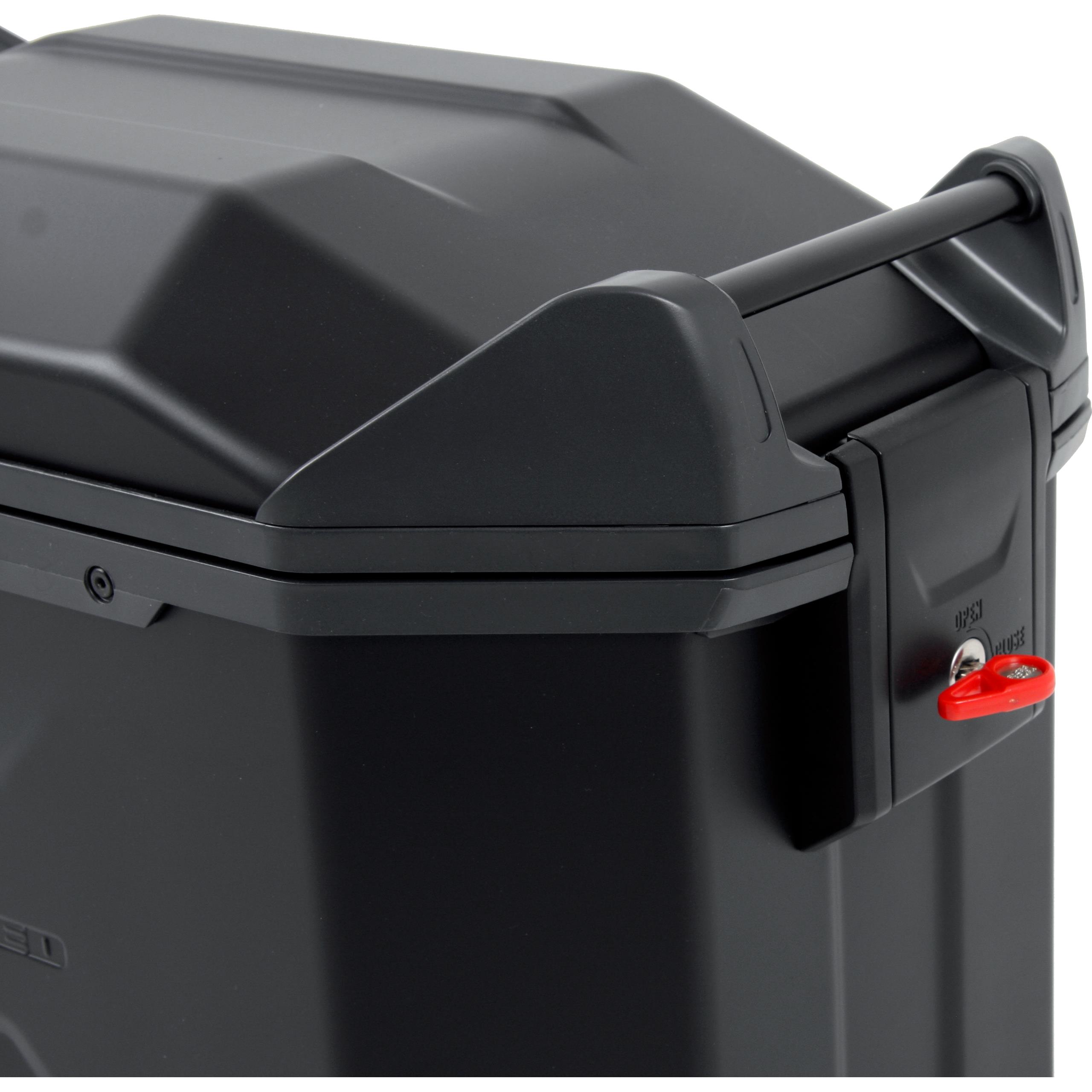 Hepco & Becker-Seitenkoffer Xceed Aluminium 38 Liter schwarz rechts-5728051201000331