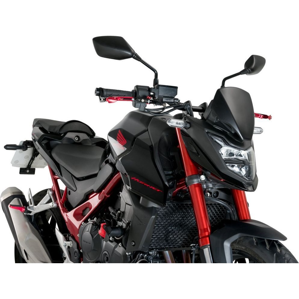 Puig Windschutzscheibe NG Sport+ matt schwarz für CB 750 Ho 23-24 - Motorradteile & Ersatzteile - Anbauteile
