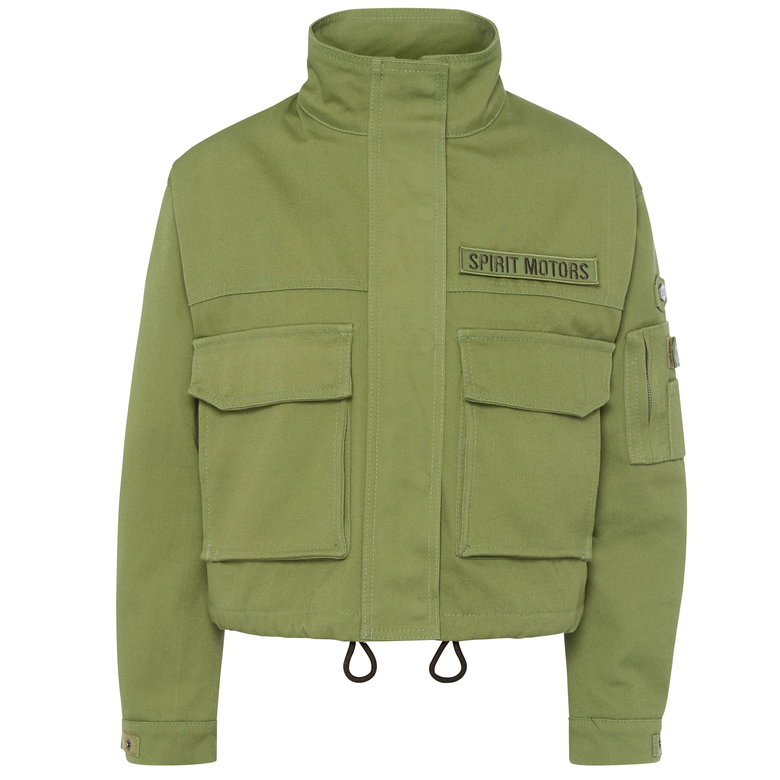 Spirit Motors-Strong Dylan Damen Textiljacke olive-2019241999026