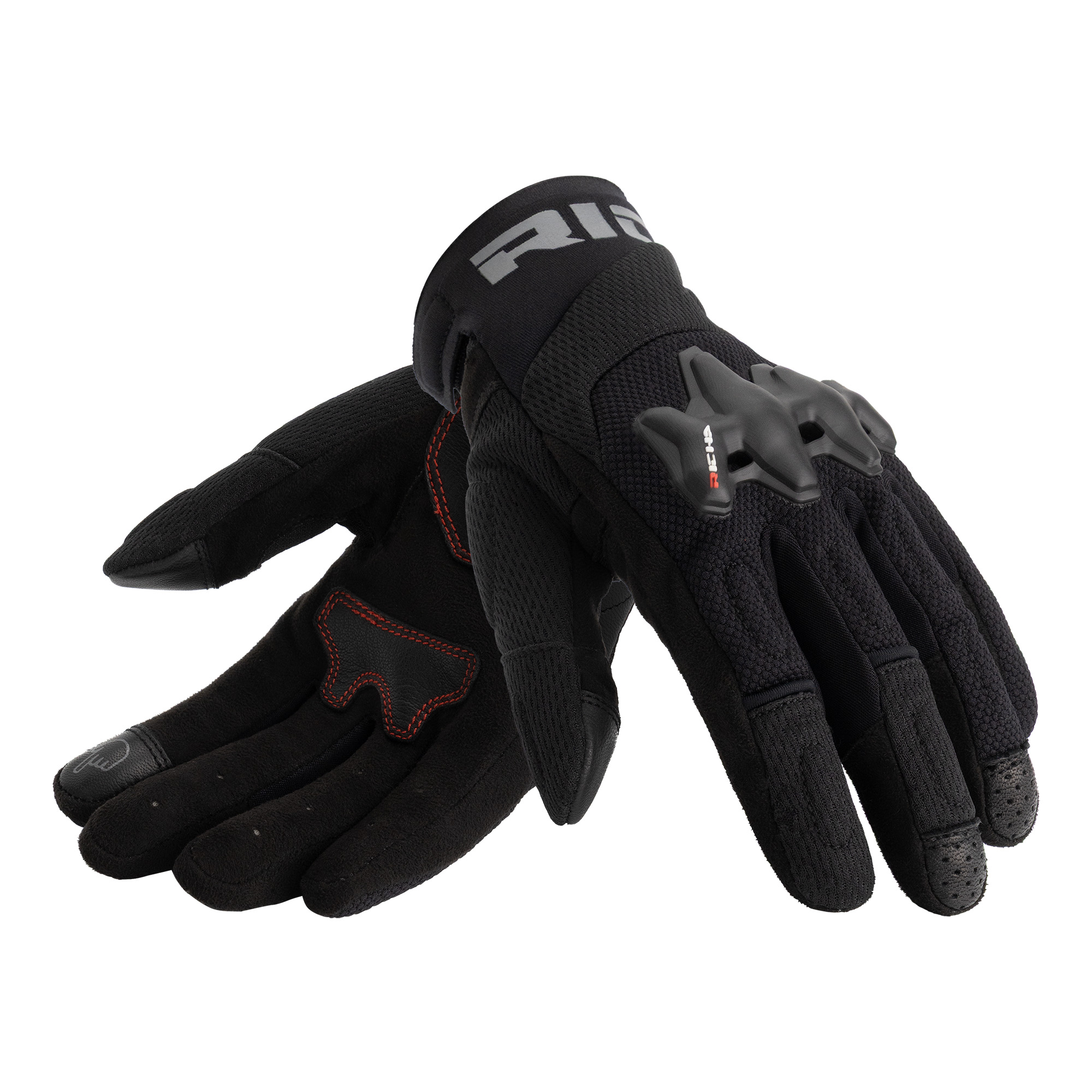Richa-Jetstream Handschuh schwarz/rot XL-0002008007033011