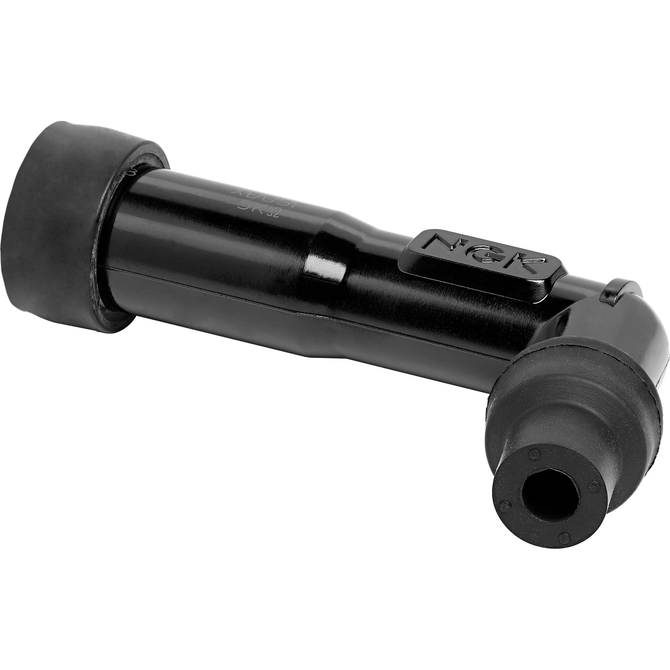 NGK Zündkerzenstecker für 10+12mm XD05F lang 102° Winkel 83x35mm - Motorradteile & Ersatzteile - Elektrik