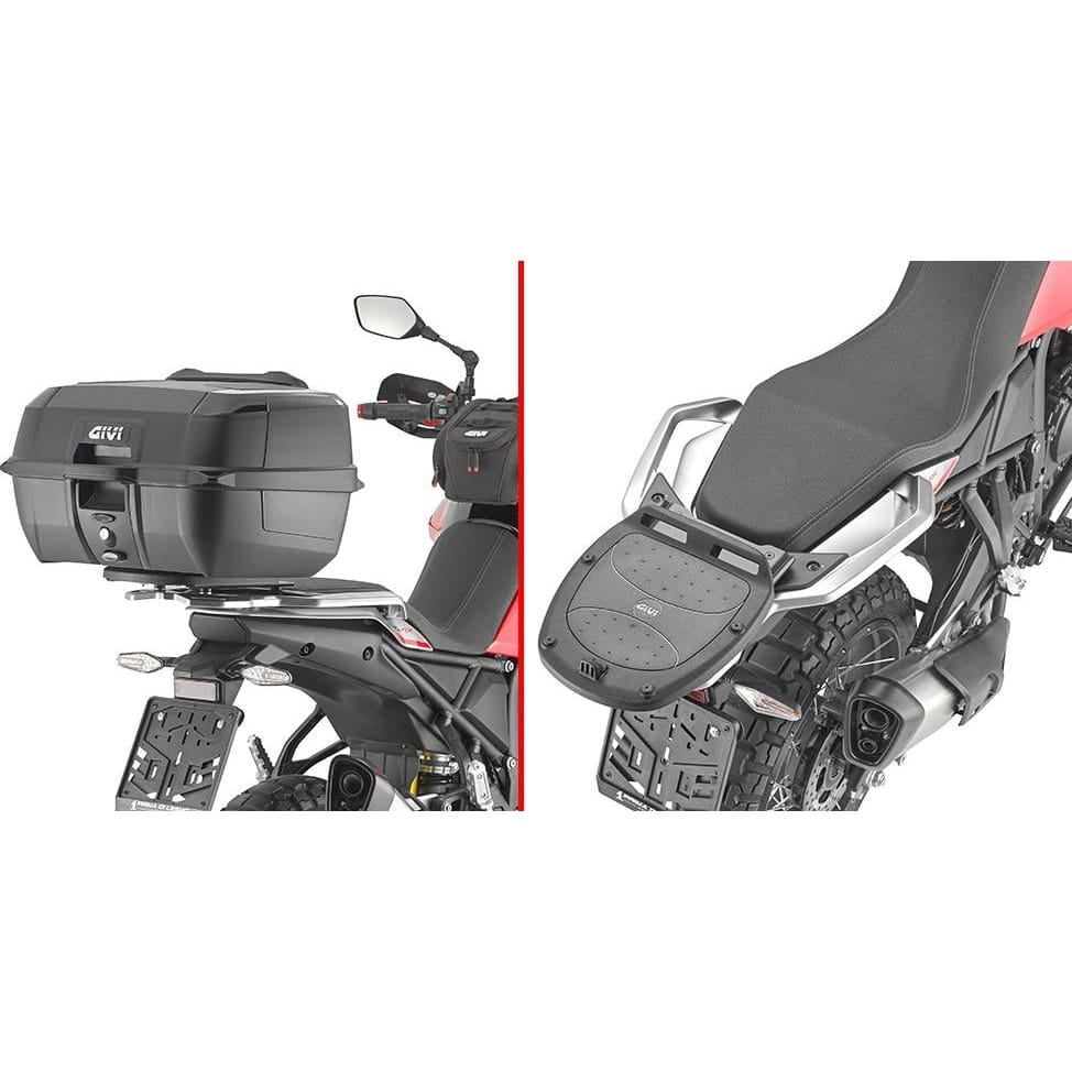 Givi Topcaseadapter für Universalplatte SR9702 für Qj SRT 450 RX - Motorradzubehör - Motorradgepäck