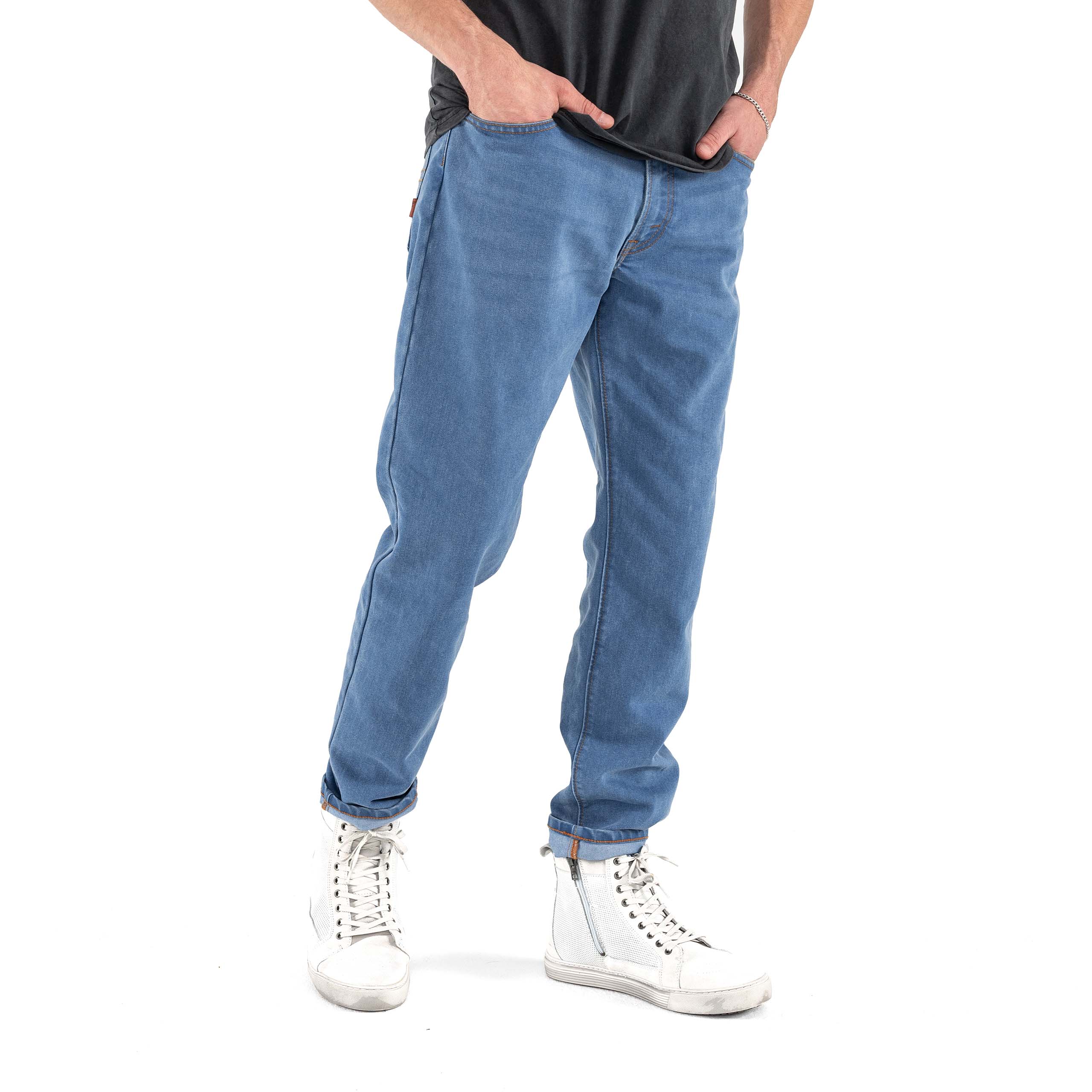 John Doe-Classic Tapered Jeanshose hellblau-0000496011025