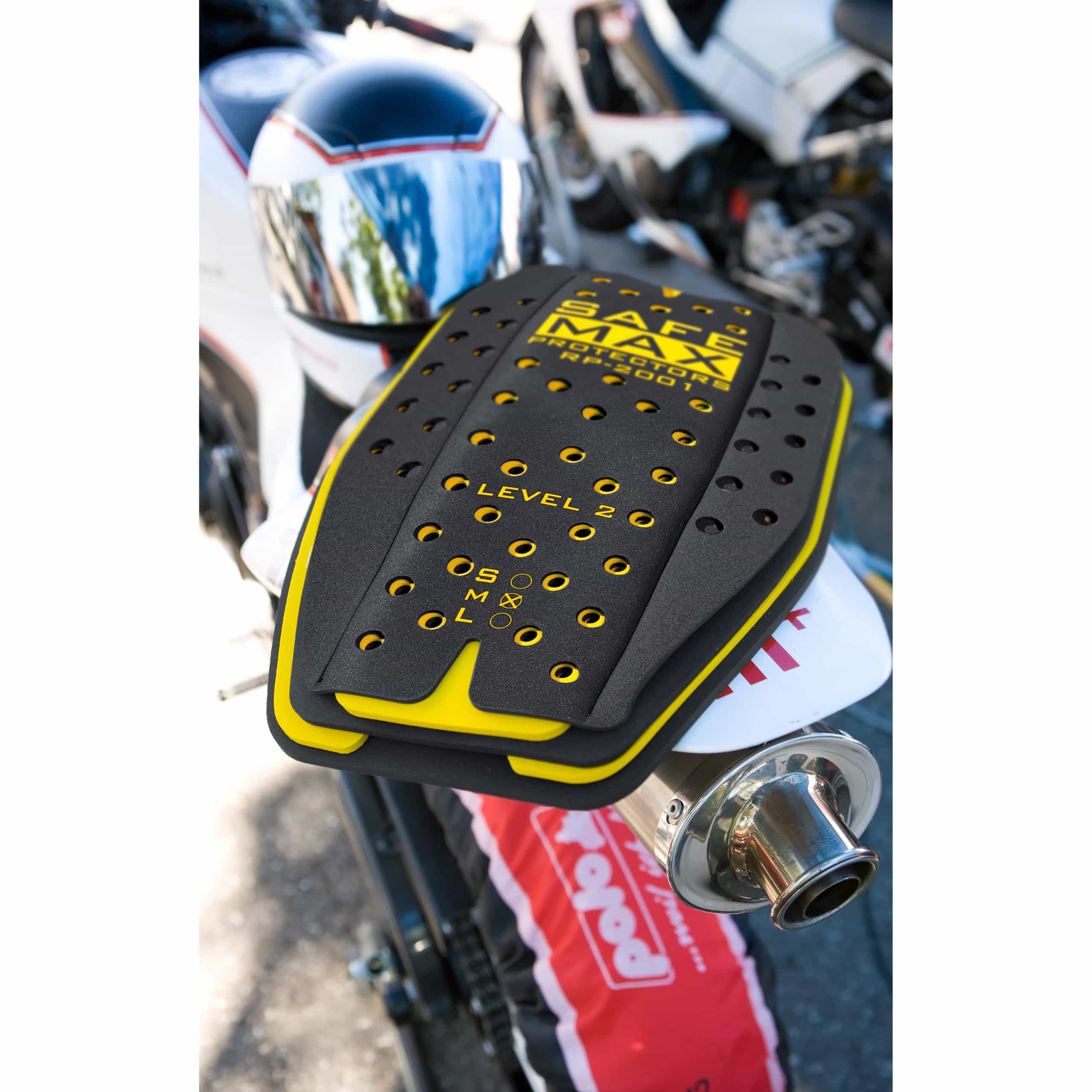 Safe Max-RP-2001 Rückenprotektor Einsatz, 4-lagig, Schutzkl.2-3205141999009008