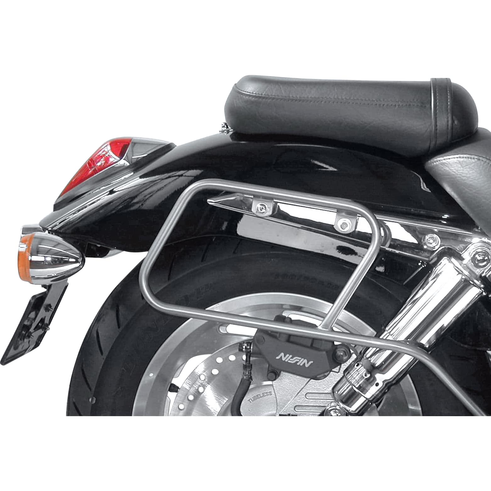Hepco & Becker Packtaschenhalter chrom für Honda VTX 1800 - Motorradzubehör - Motorradgepäck