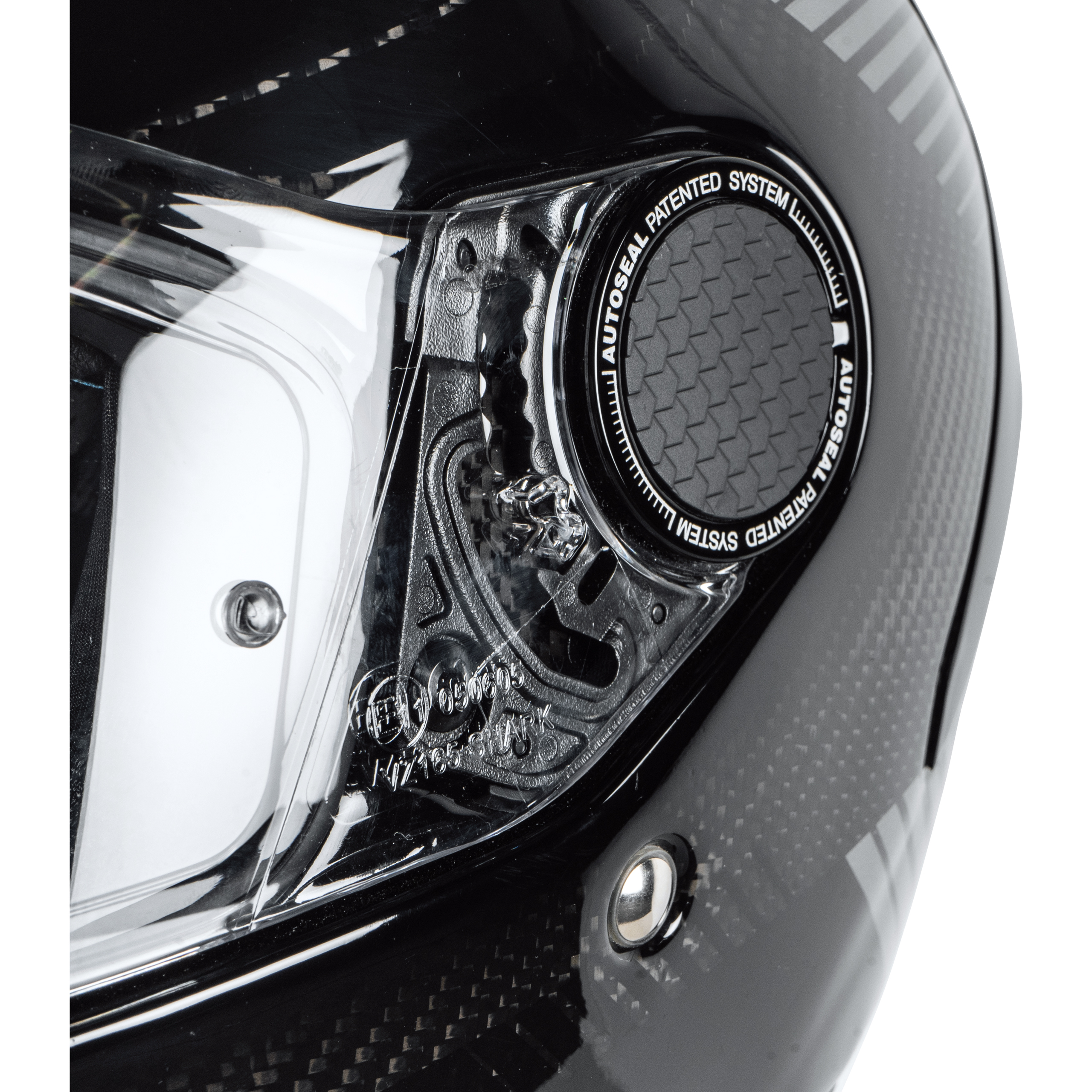 Shark helmets-Spartan Carbon Strad POLO Edition silber XS-4602981999053007